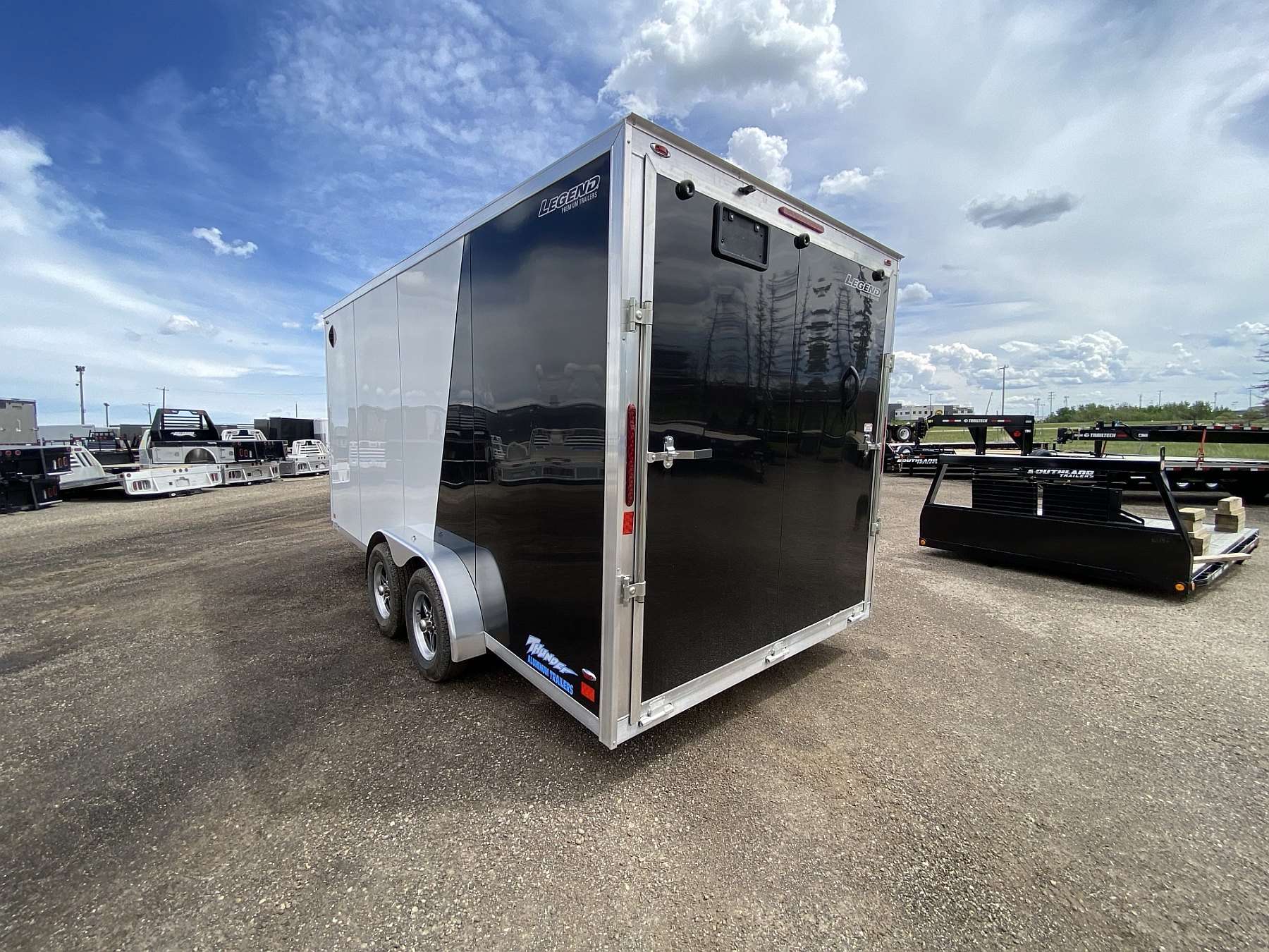 2026 Legend 7.5'x16' Thunder V-nose Aluminum Enclosed Cargo