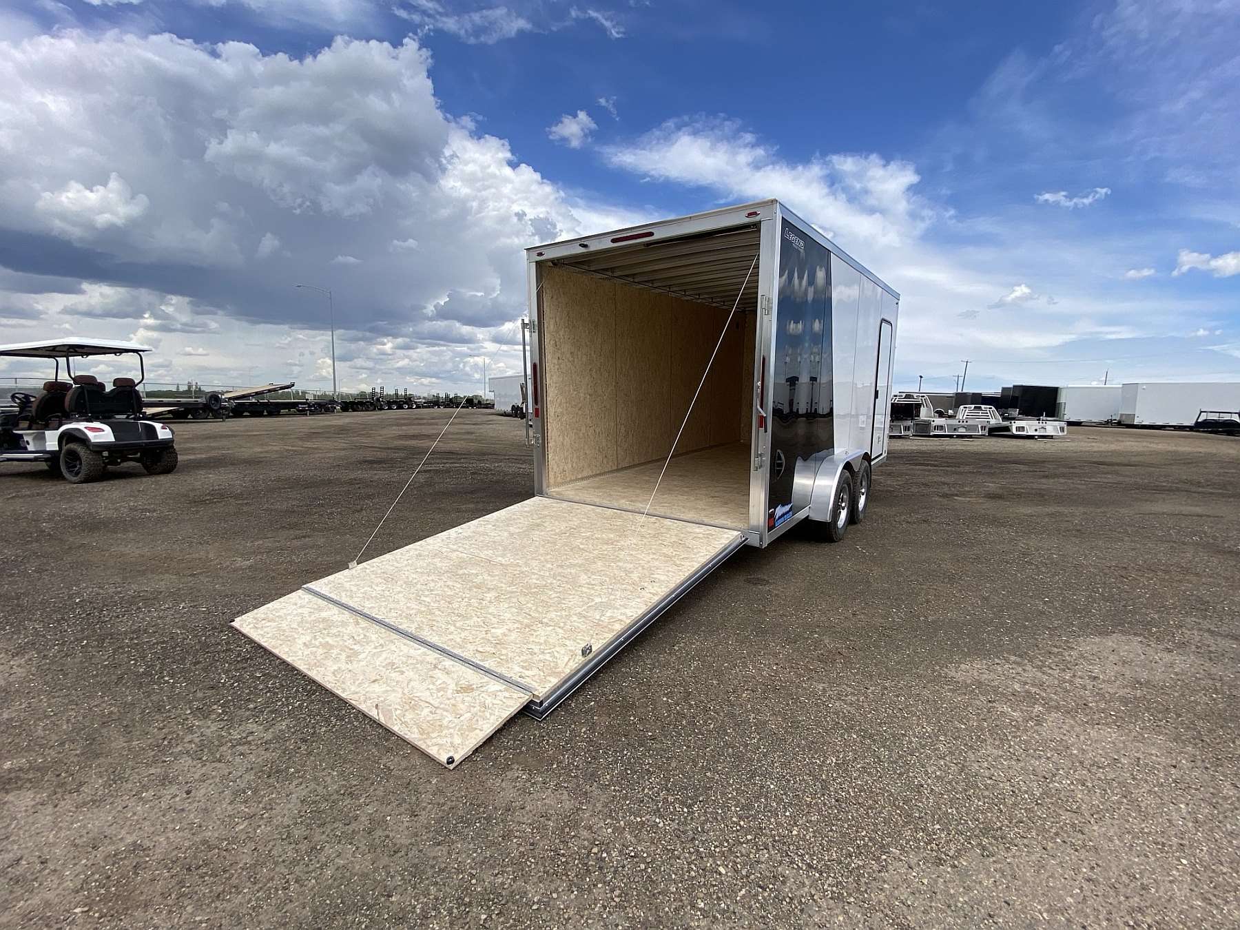 2026 Legend 7.5'x16' Thunder V-nose Aluminum Enclosed Cargo