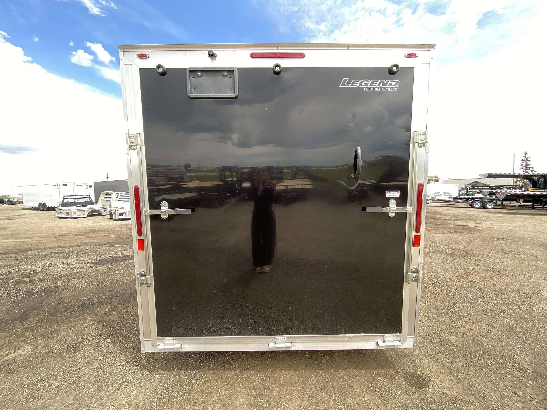 2026 Legend 7.5'x16' Thunder V-nose Aluminum Enclosed Cargo