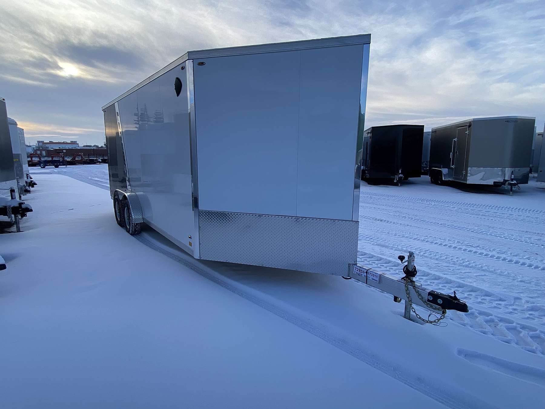 2026 Legend 7.5'x23' Enclosed Aluminum Sled Trailer