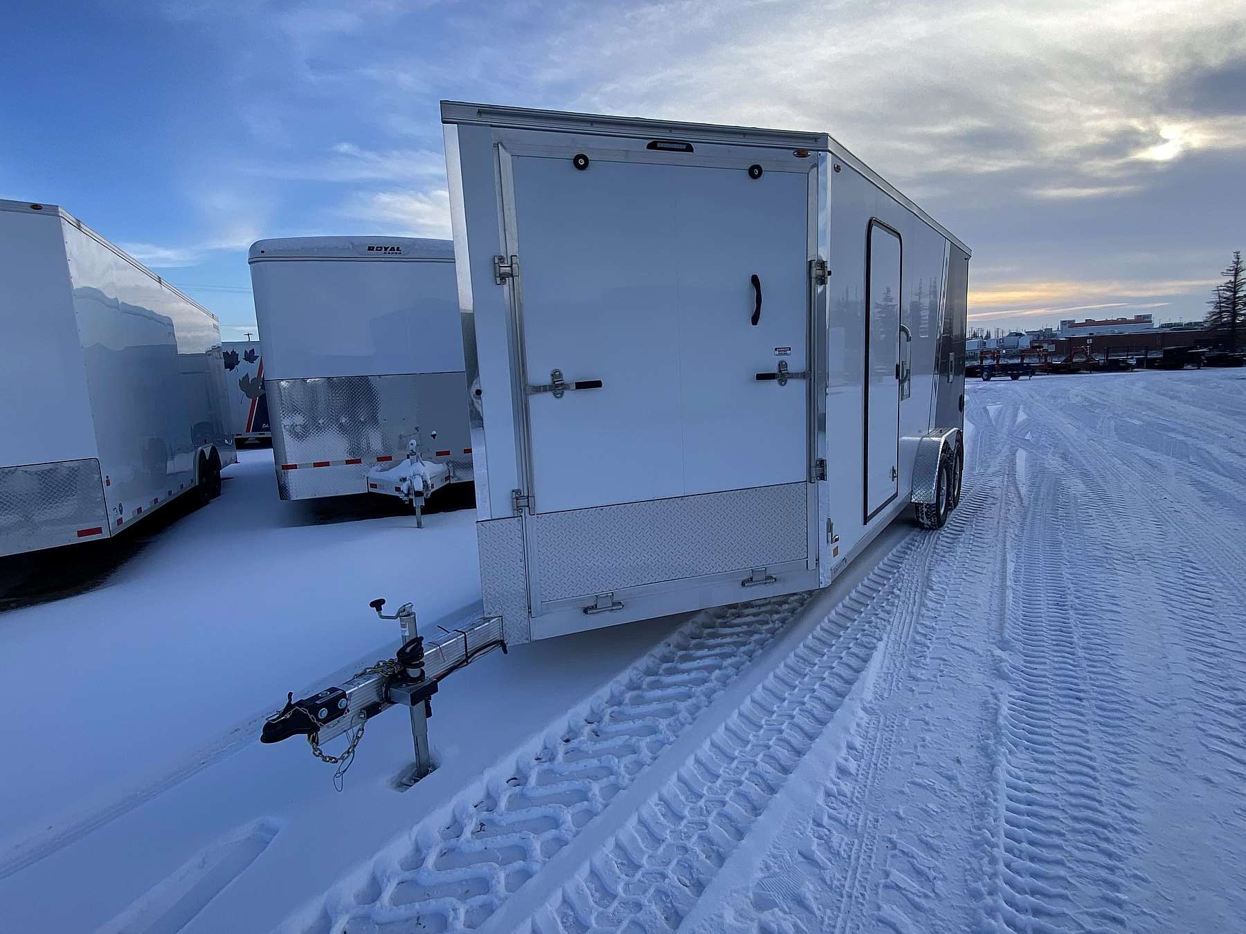 2026 Legend 7.5'x23' Enclosed Aluminum Sled Trailer