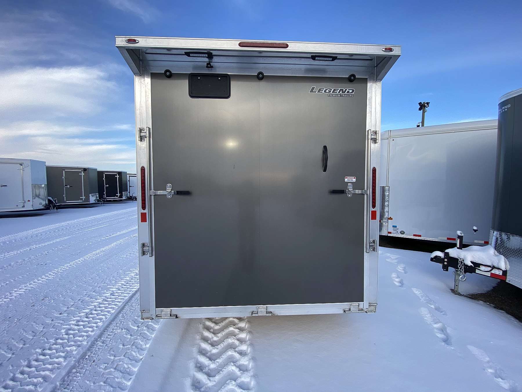2026 Legend 7.5'x23' Enclosed Aluminum Sled Trailer