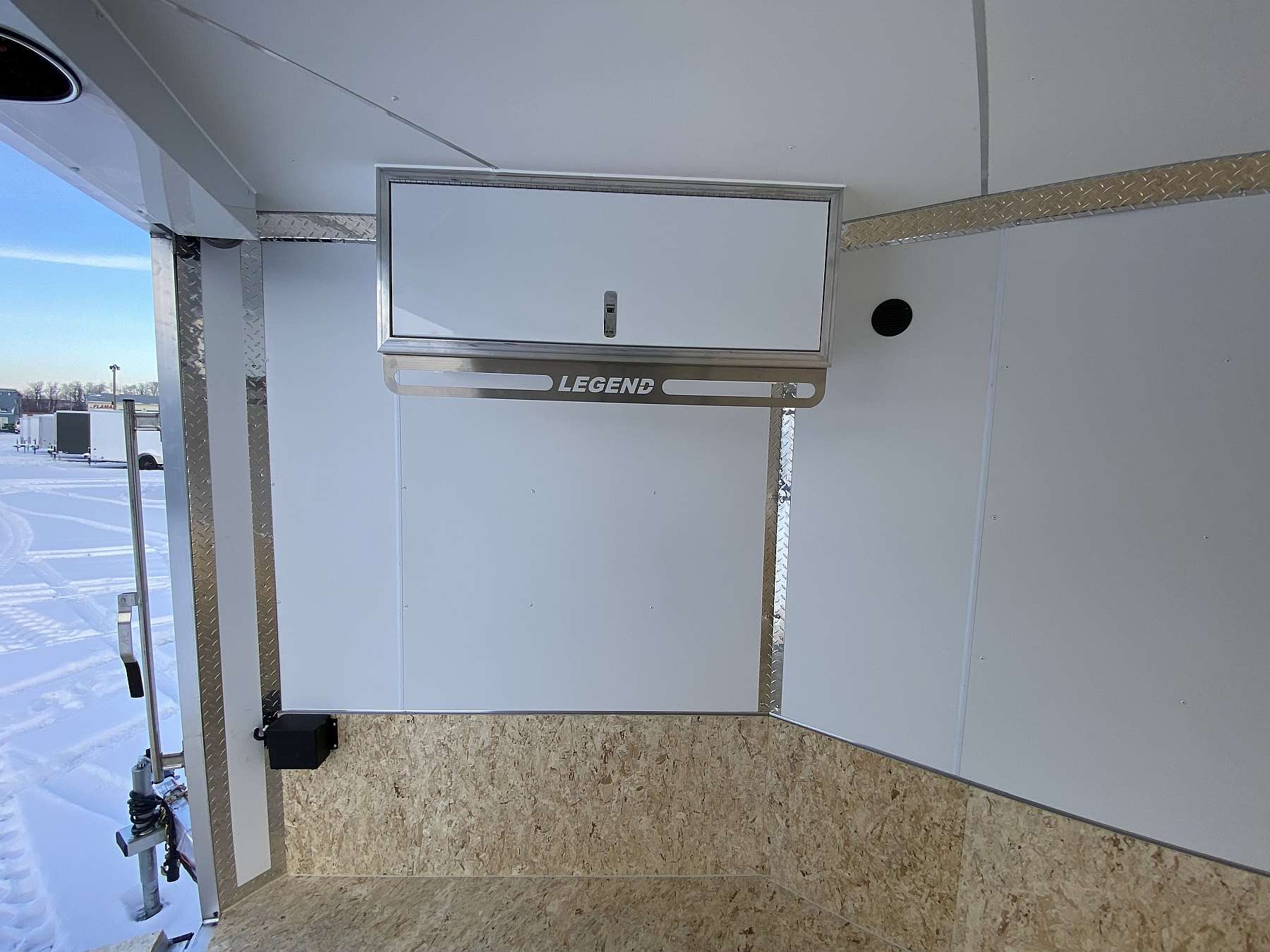 2026 Legend 7.5'x23' Enclosed Aluminum Sled Trailer