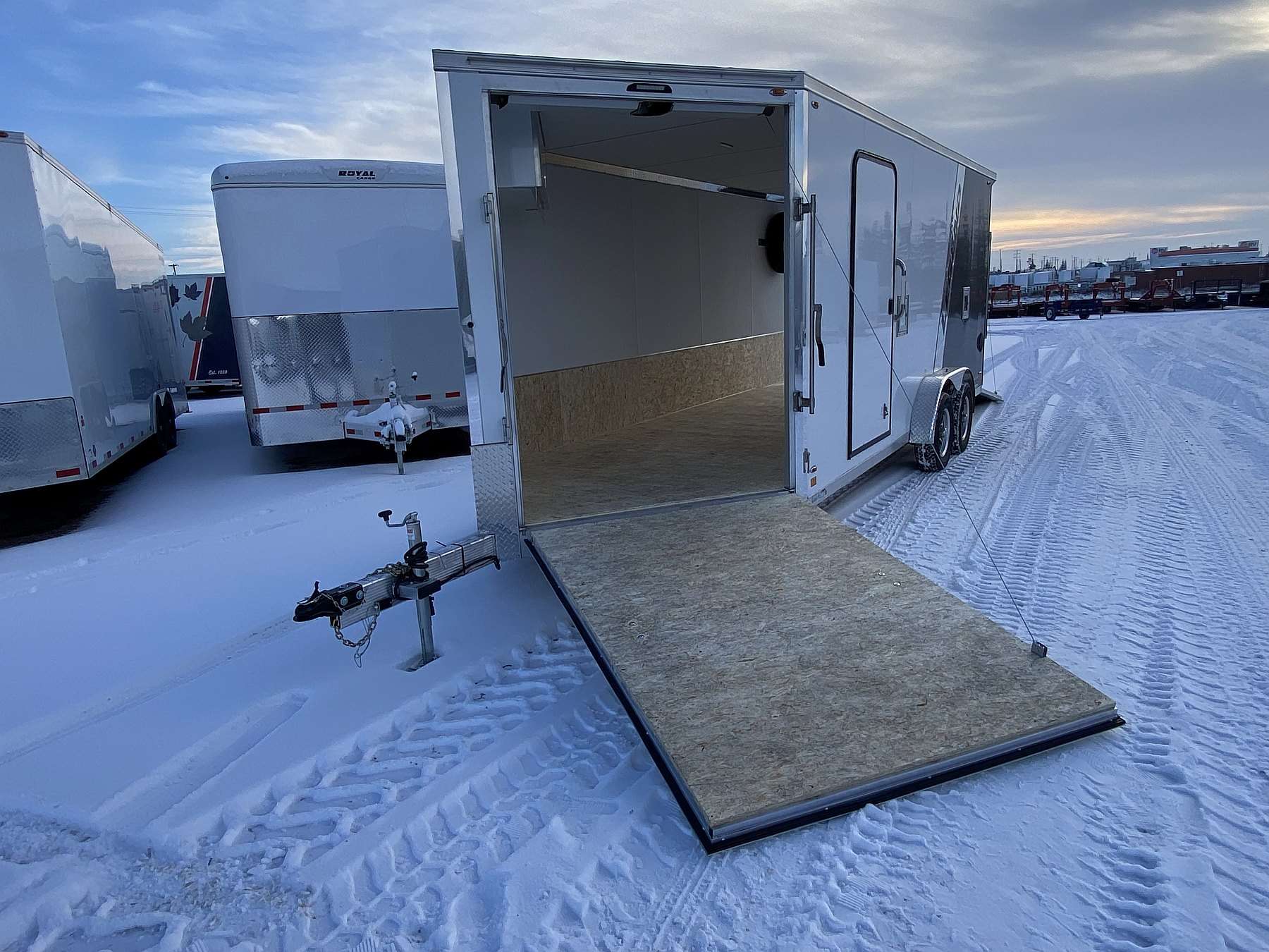 2026 Legend 7.5'x23' Enclosed Aluminum Sled Trailer