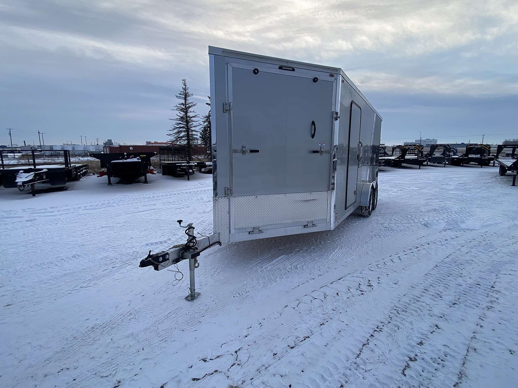 2026 Legend 7.5'x23' Enclosed Aluminum Sled Trailer
