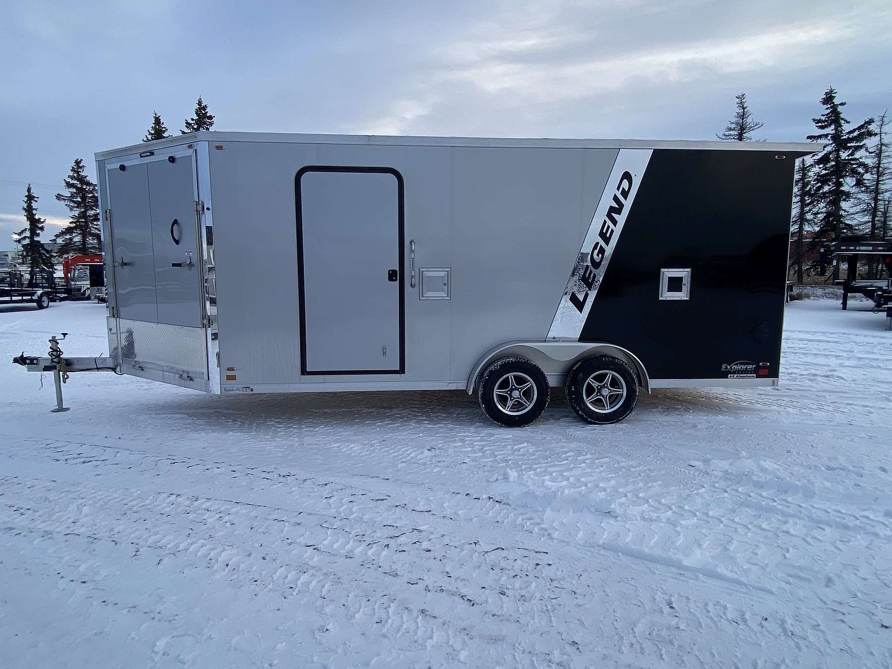 2026 Legend 7.5'x23' Enclosed Aluminum Sled Trailer