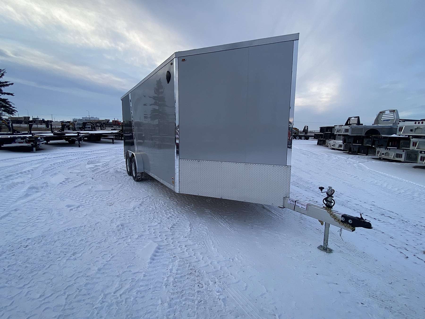 2026 Legend 7.5'x23' Enclosed Aluminum Sled Trailer
