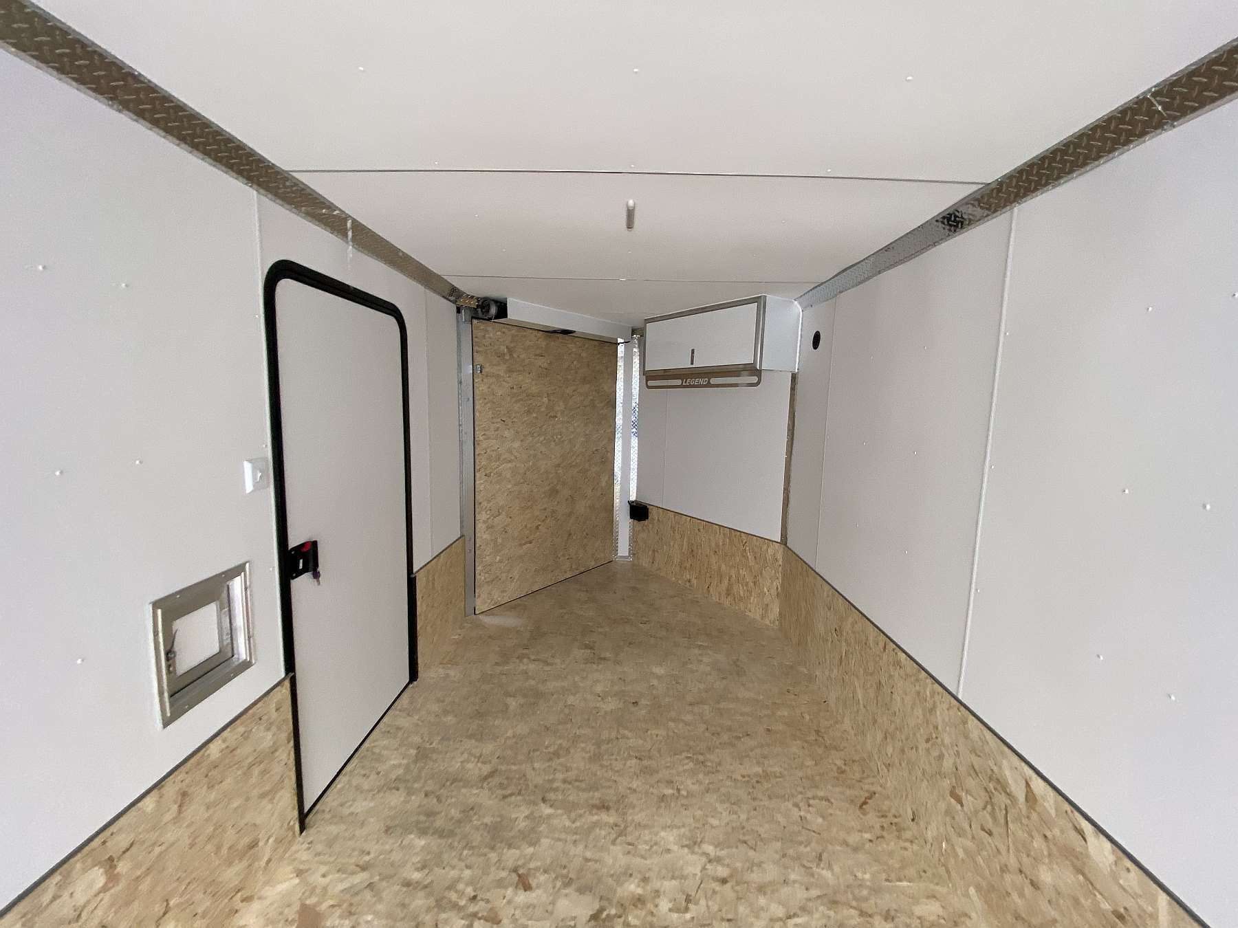 2026 Legend 7.5'x23' Enclosed Aluminum Sled Trailer