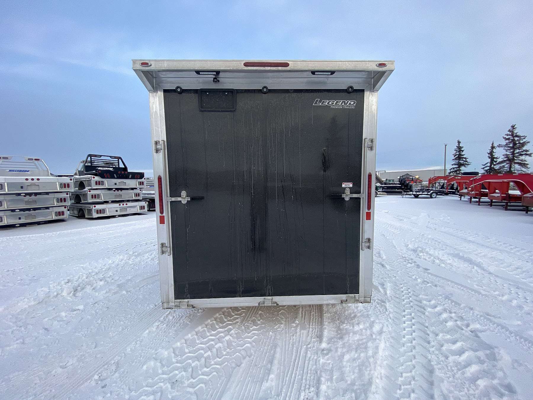 2026 Legend 7.5'x23' Enclosed Aluminum Sled Trailer