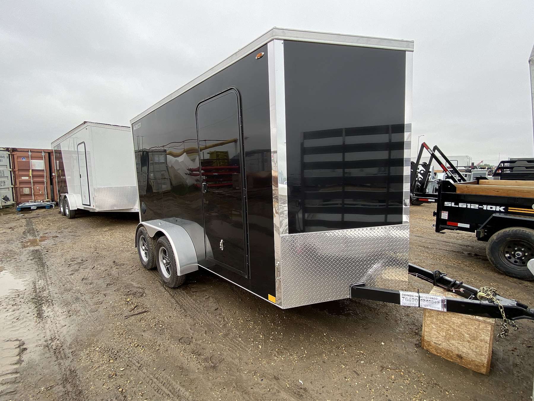 2026 Legend 7'x12' Cyclone Steel V-nose Enclosed Cargo