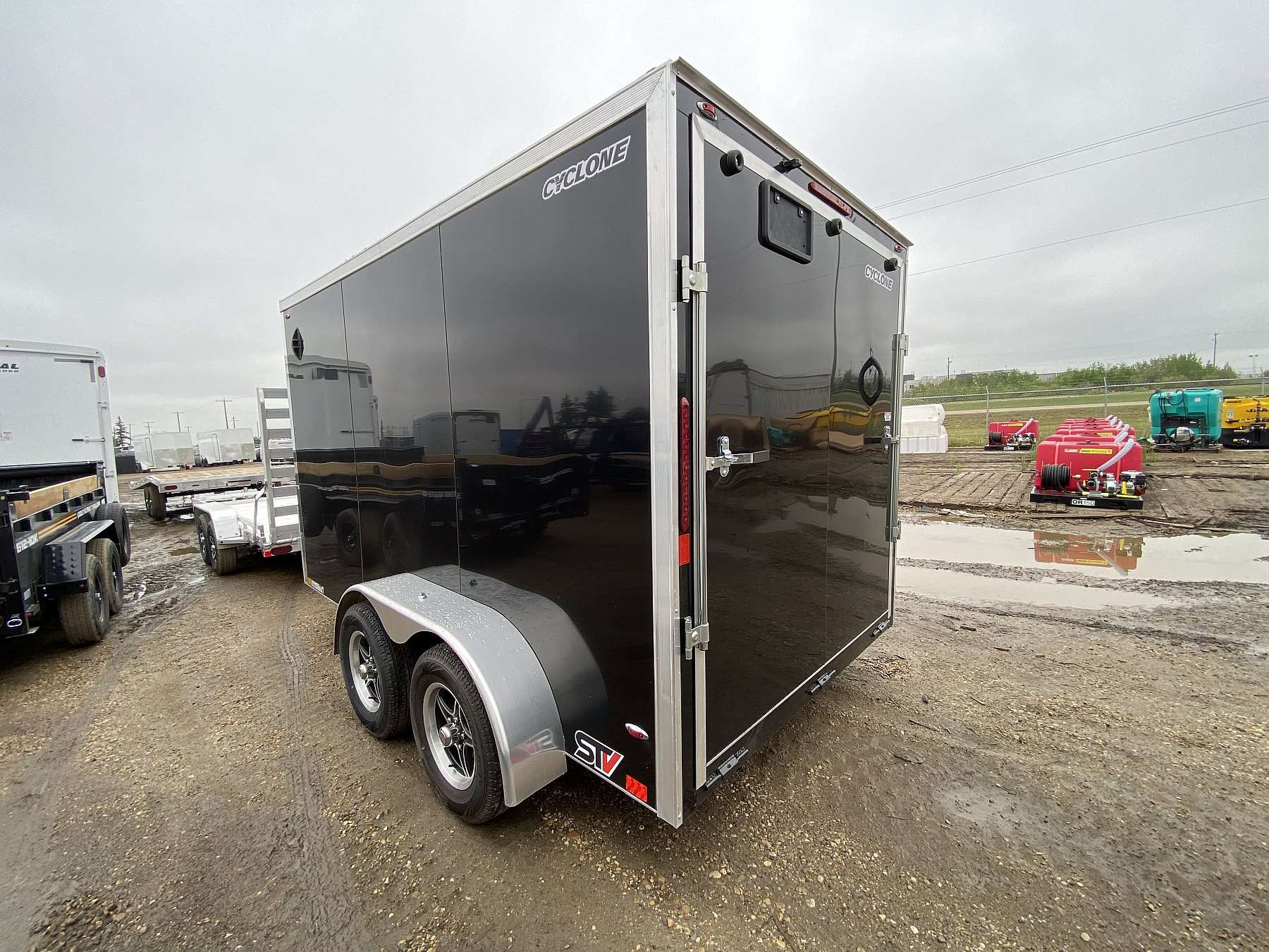 2026 Legend 7'x12' Cyclone Steel V-nose Enclosed Cargo