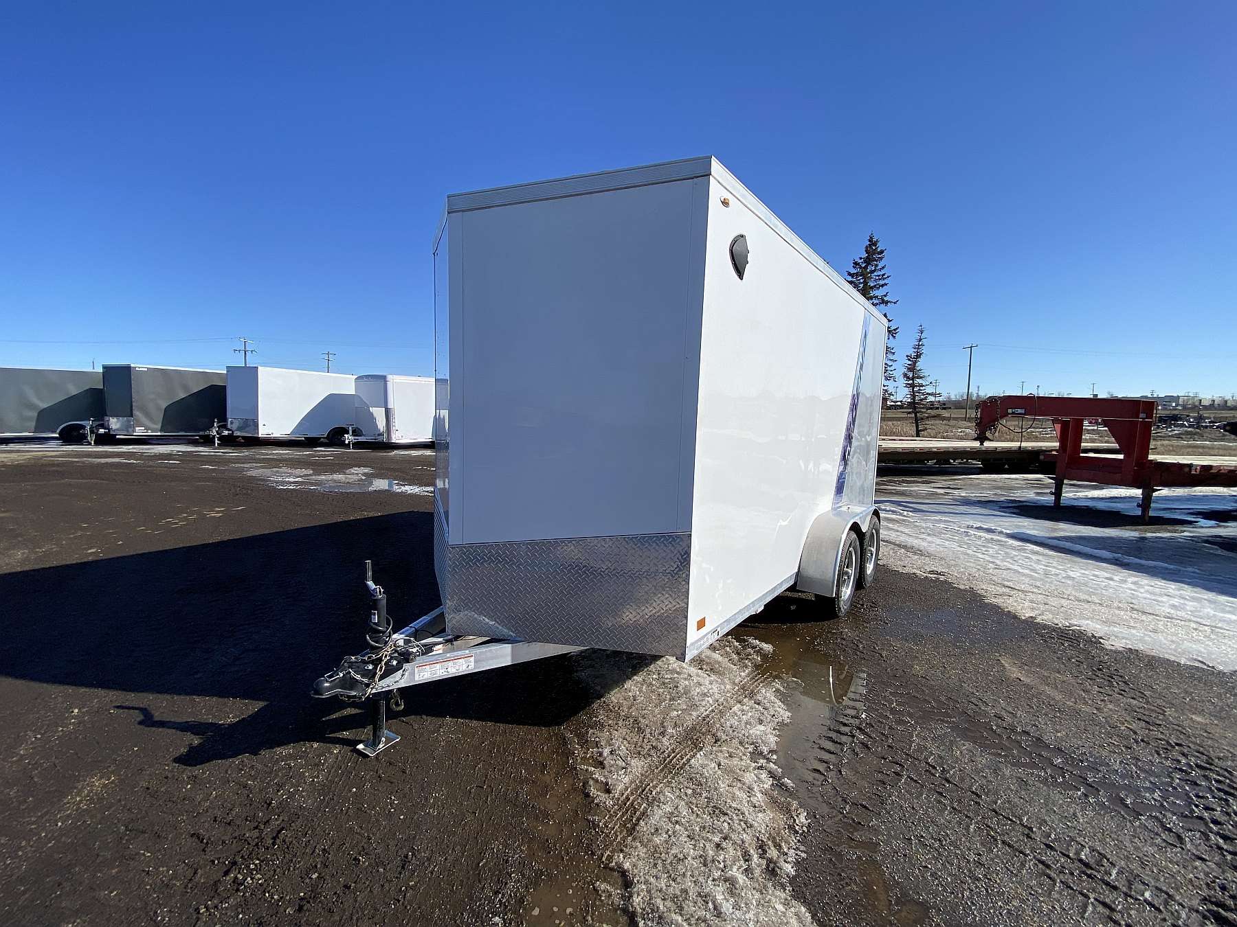 2026 Legend 7'x16' Thunder V-nose Aluminum Enclosed Cargo