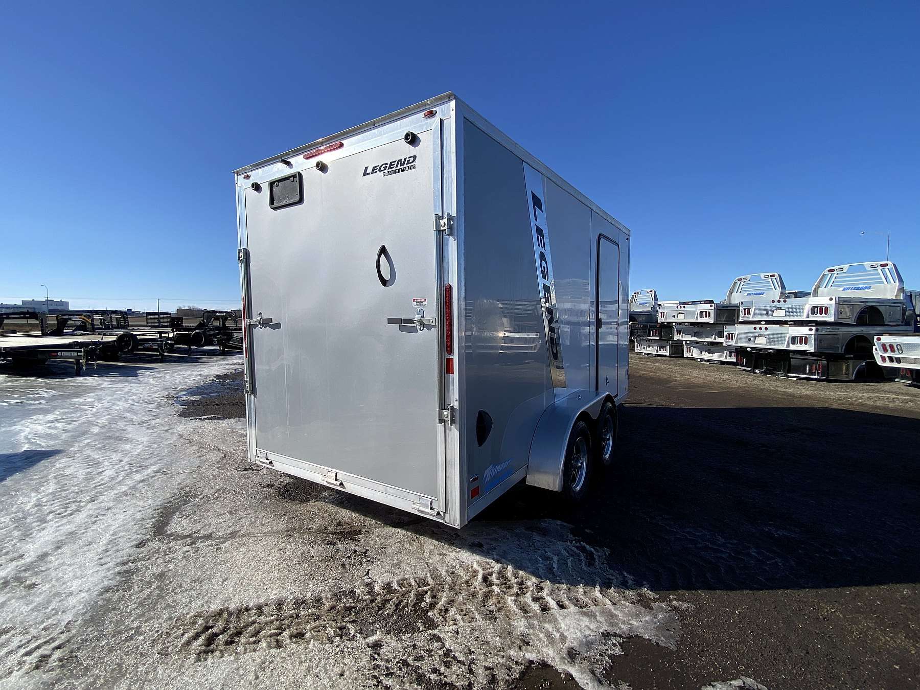 2026 Legend 7'x16' Thunder V-nose Aluminum Enclosed Cargo