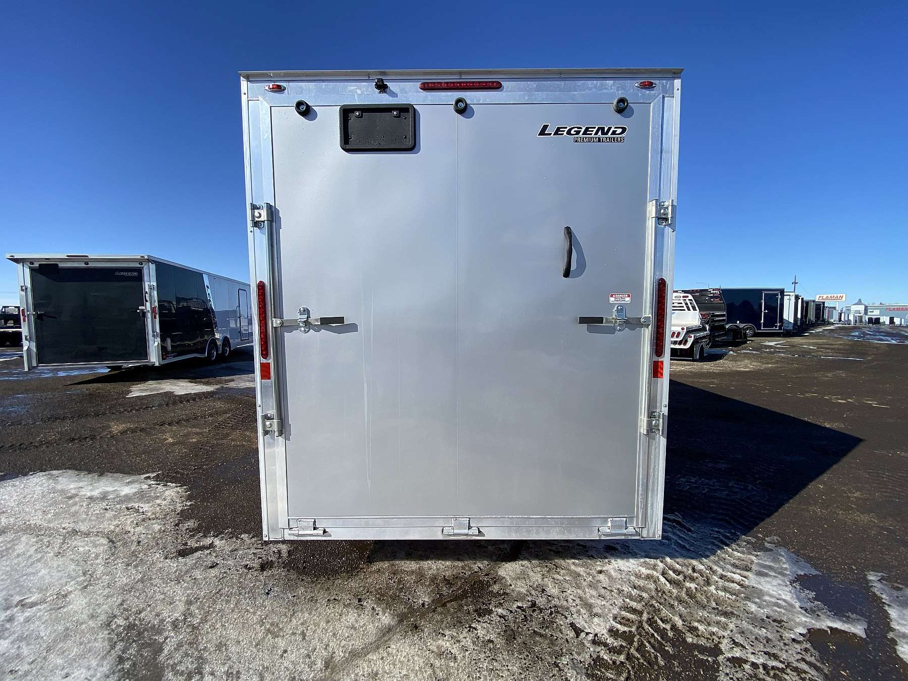 2026 Legend 7'x16' Thunder V-nose Aluminum Enclosed Cargo