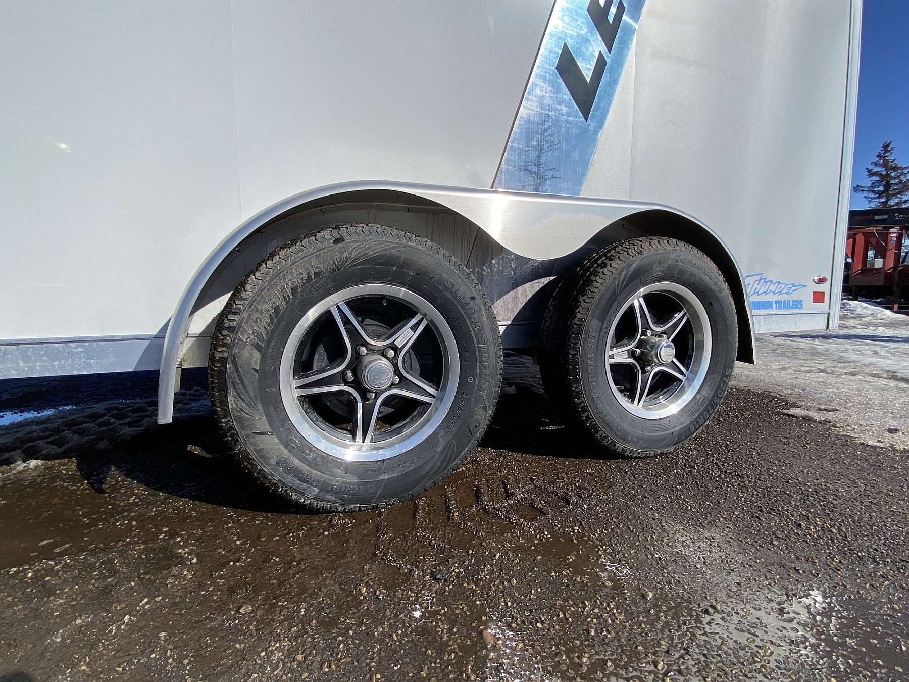 2026 Legend 7'x16' Thunder V-nose Aluminum Enclosed Cargo