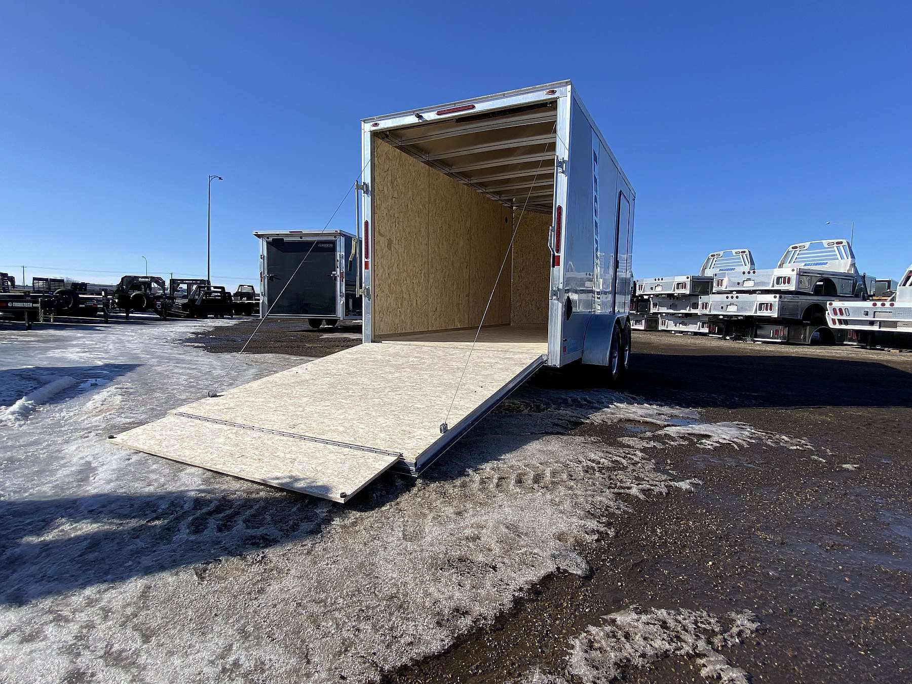 2026 Legend 7'x16' Thunder V-nose Aluminum Enclosed Cargo