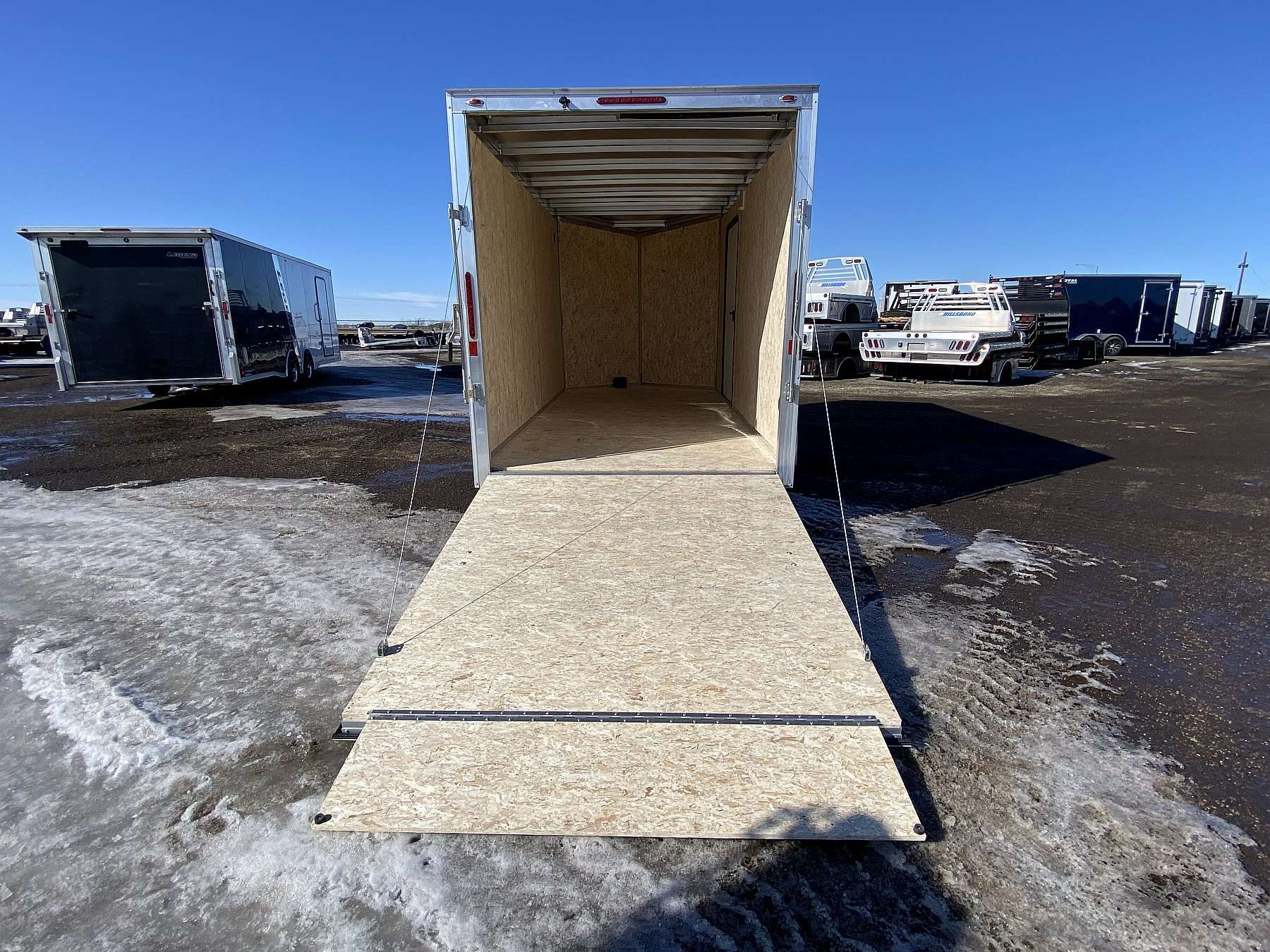 2026 Legend 7'x16' Thunder V-nose Aluminum Enclosed Cargo