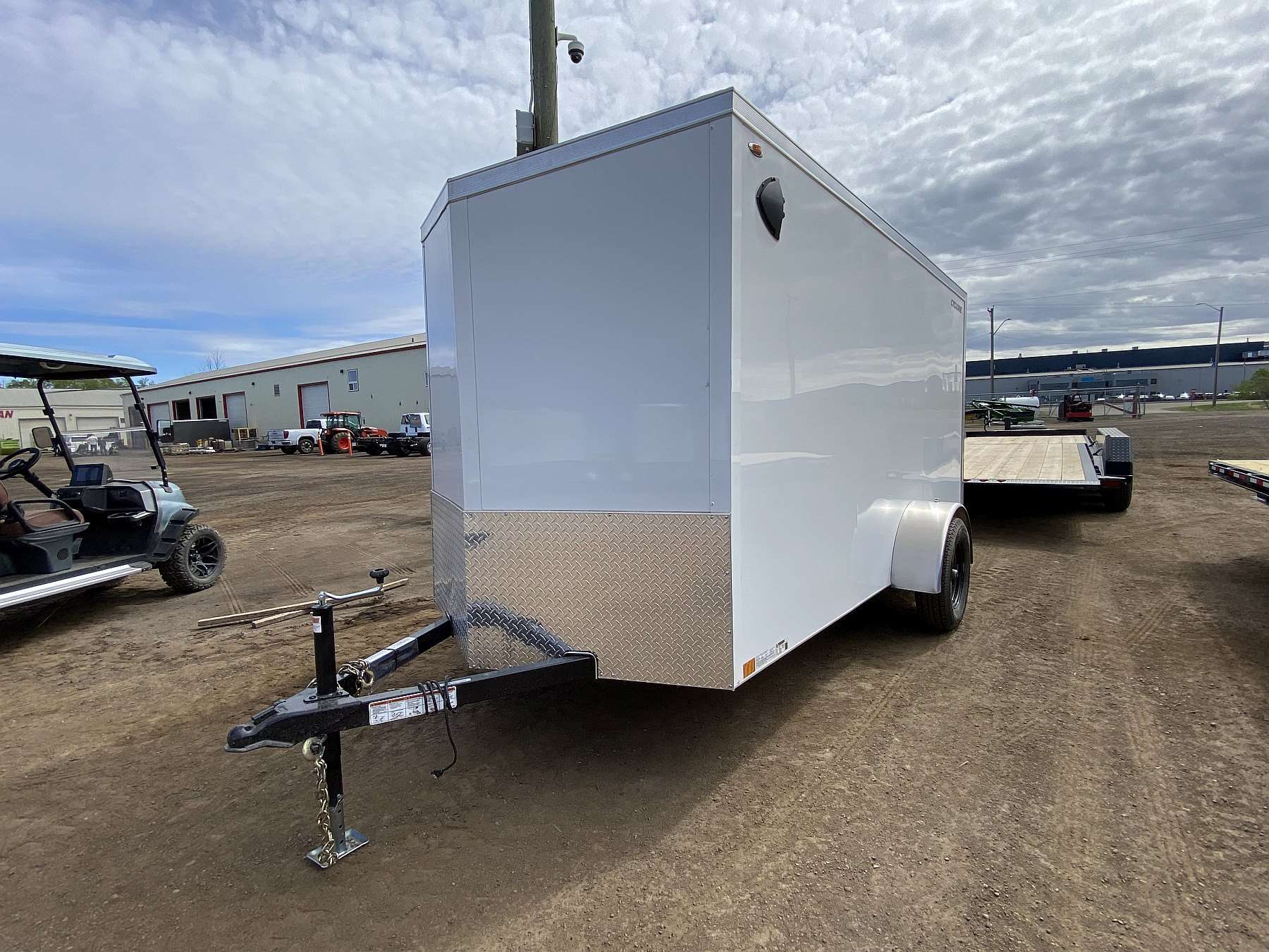 2026 Legend Cyclone 6'x12' V-nose Enclosed Cargo Trailer