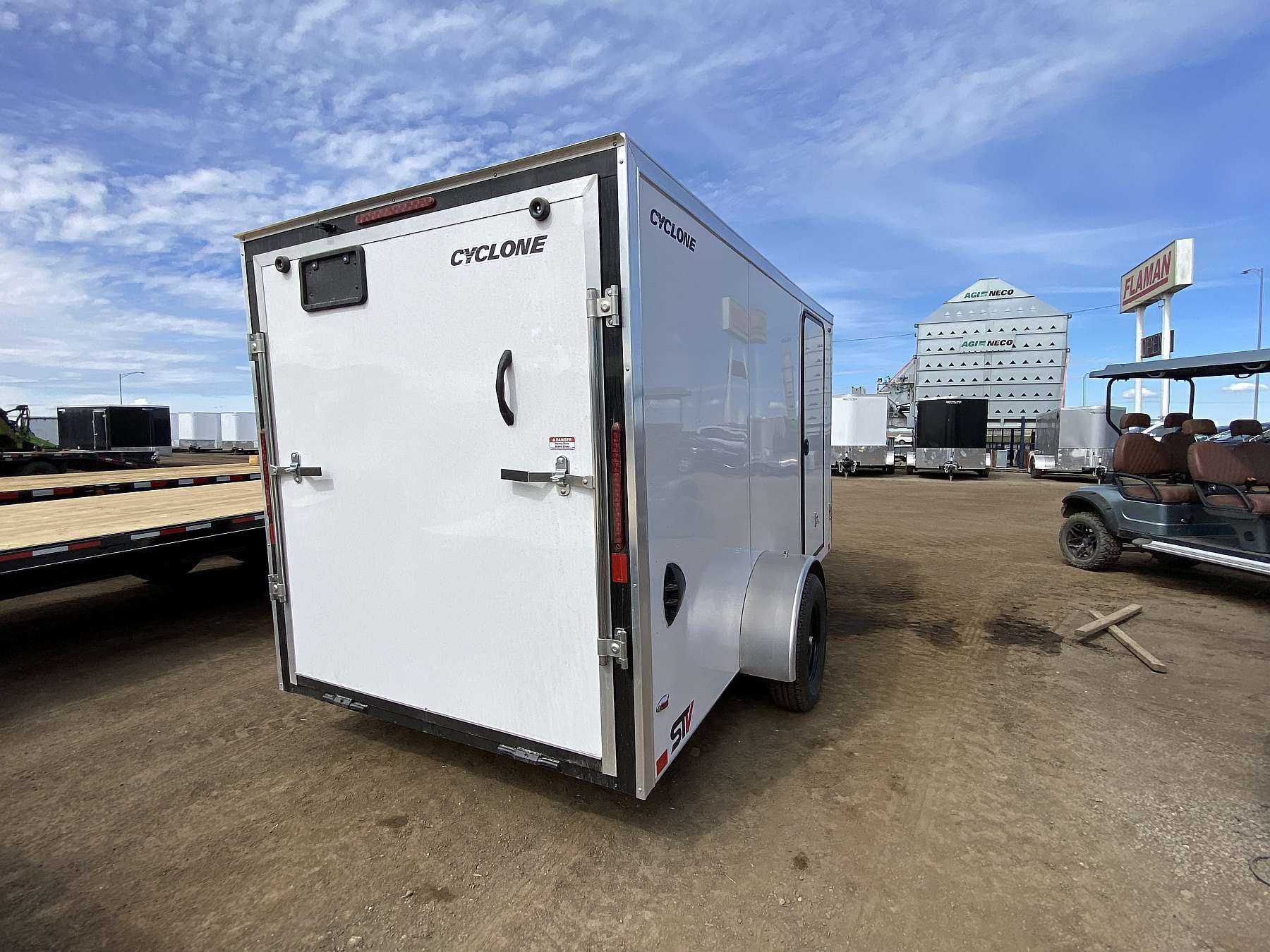 2026 Legend Cyclone 6'x12' V-nose Enclosed Cargo Trailer