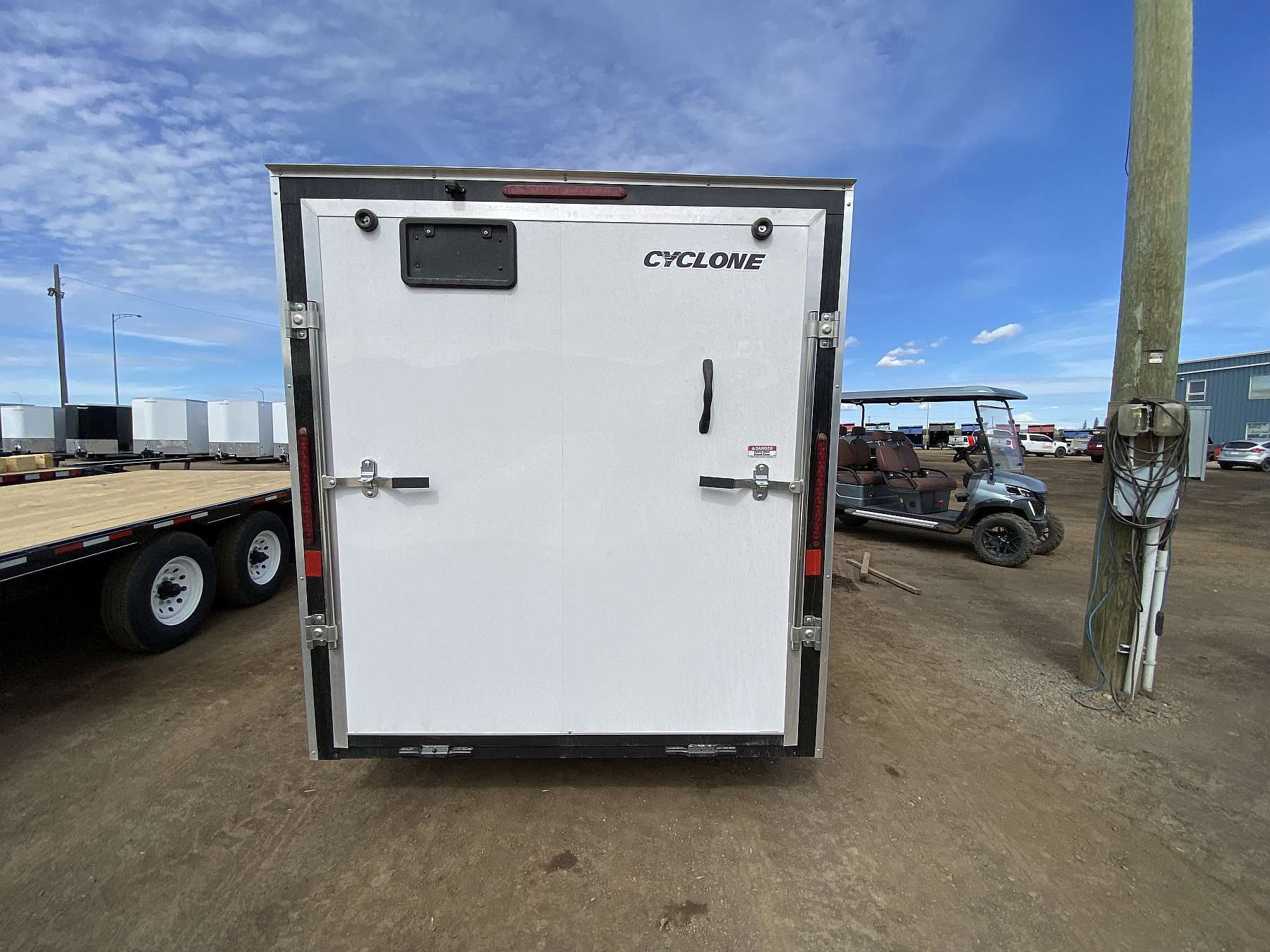 2026 Legend Cyclone 6'x12' V-nose Enclosed Cargo Trailer