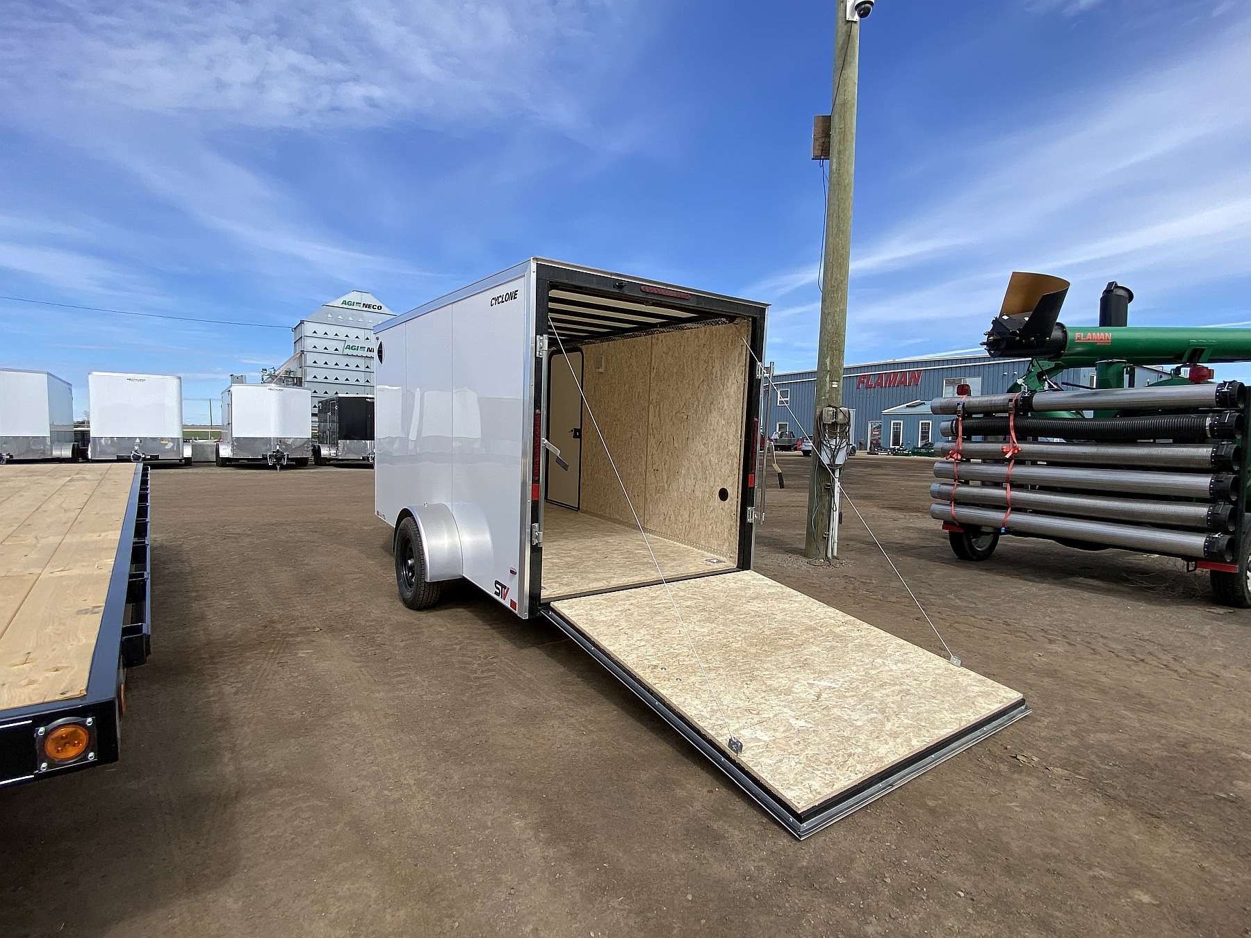 2026 Legend Cyclone 6'x12' V-nose Enclosed Cargo Trailer