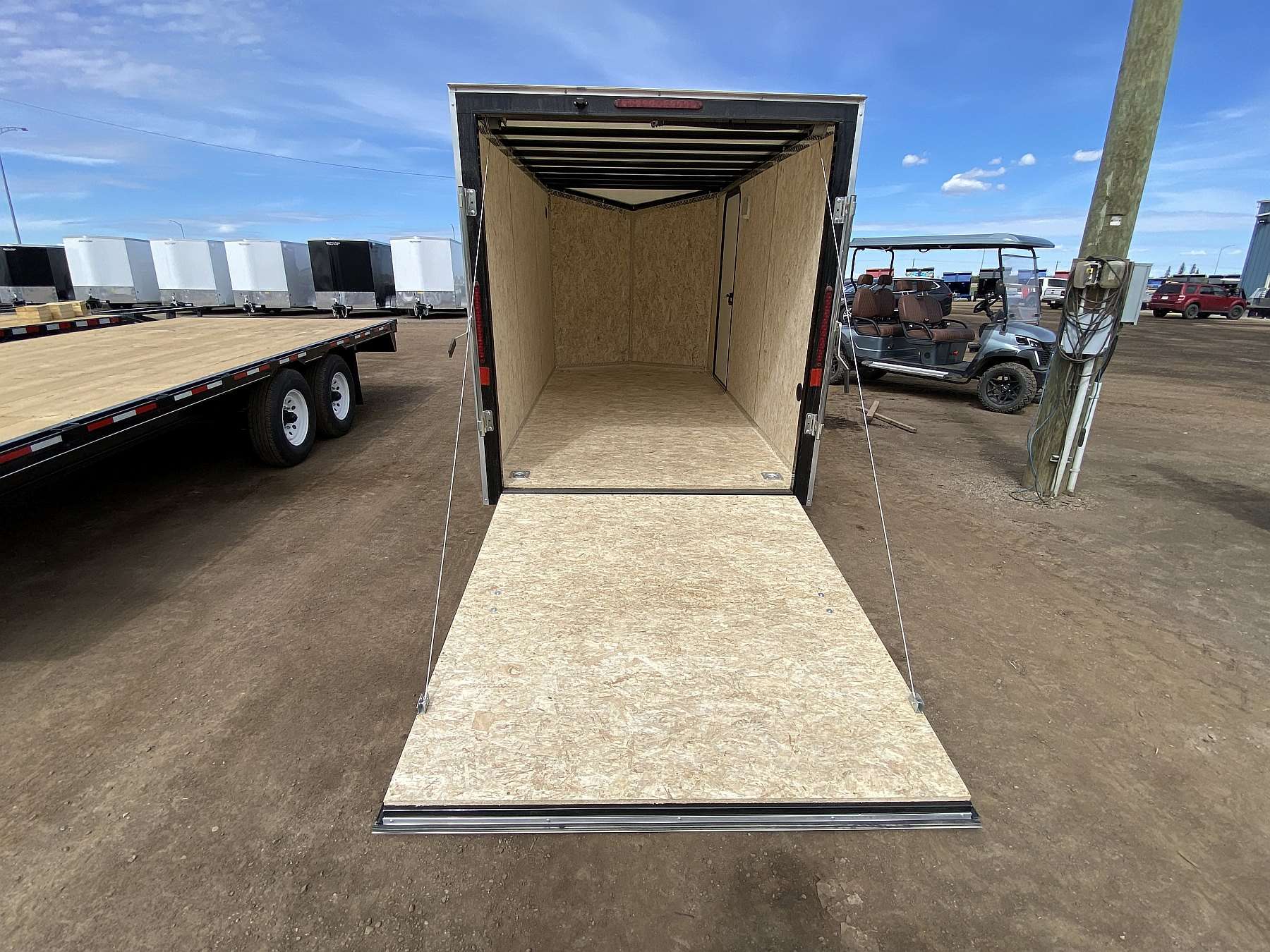 2026 Legend Cyclone 6'x12' V-nose Enclosed Cargo Trailer