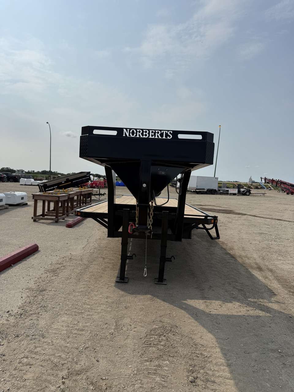2026 Norbert 25' + 5' BT GN Flat Deck Tandem 10K Trailer