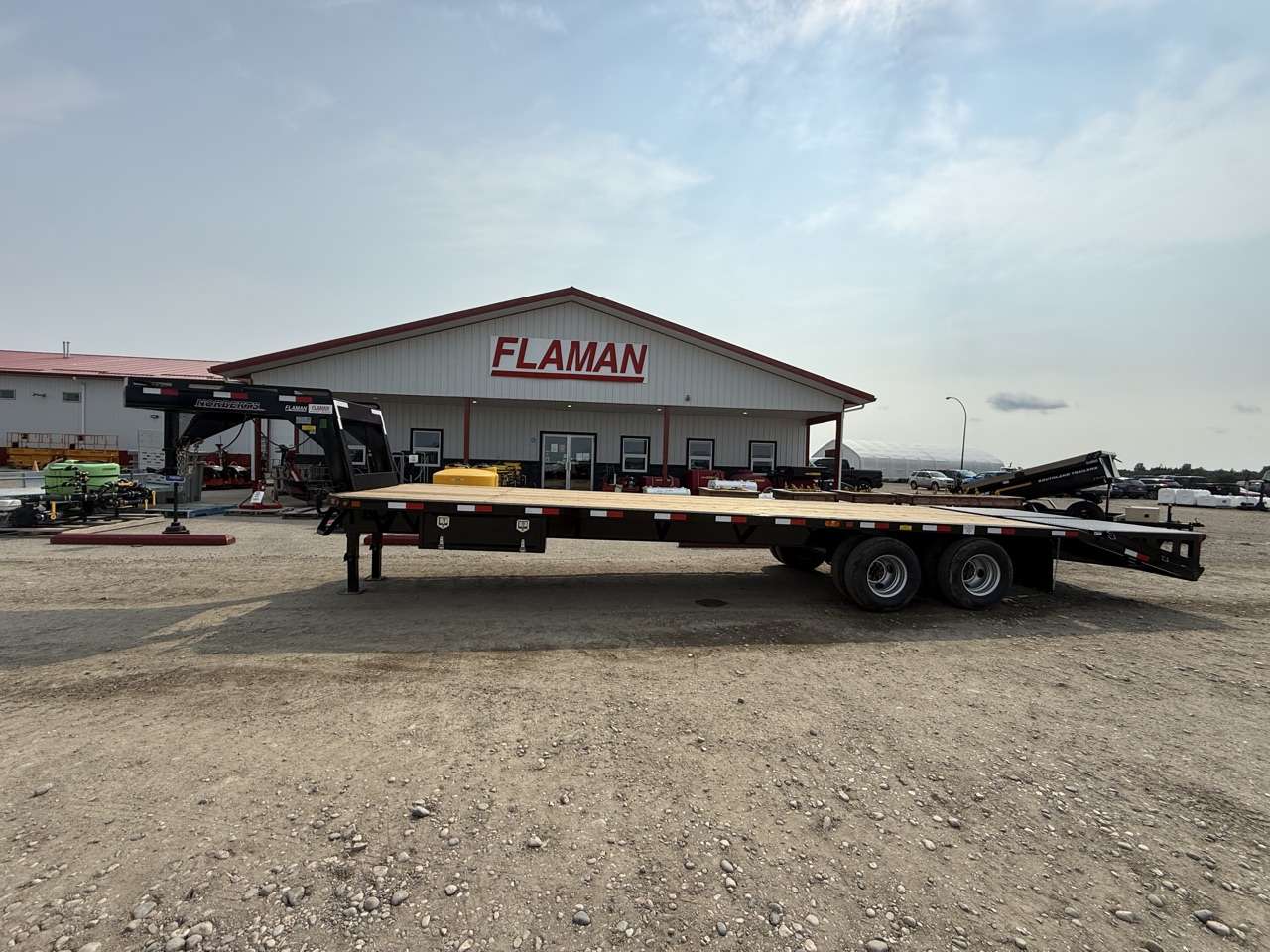 2026 Norbert 25' + 5' BT GN Flat Deck Tandem 10K Trailer