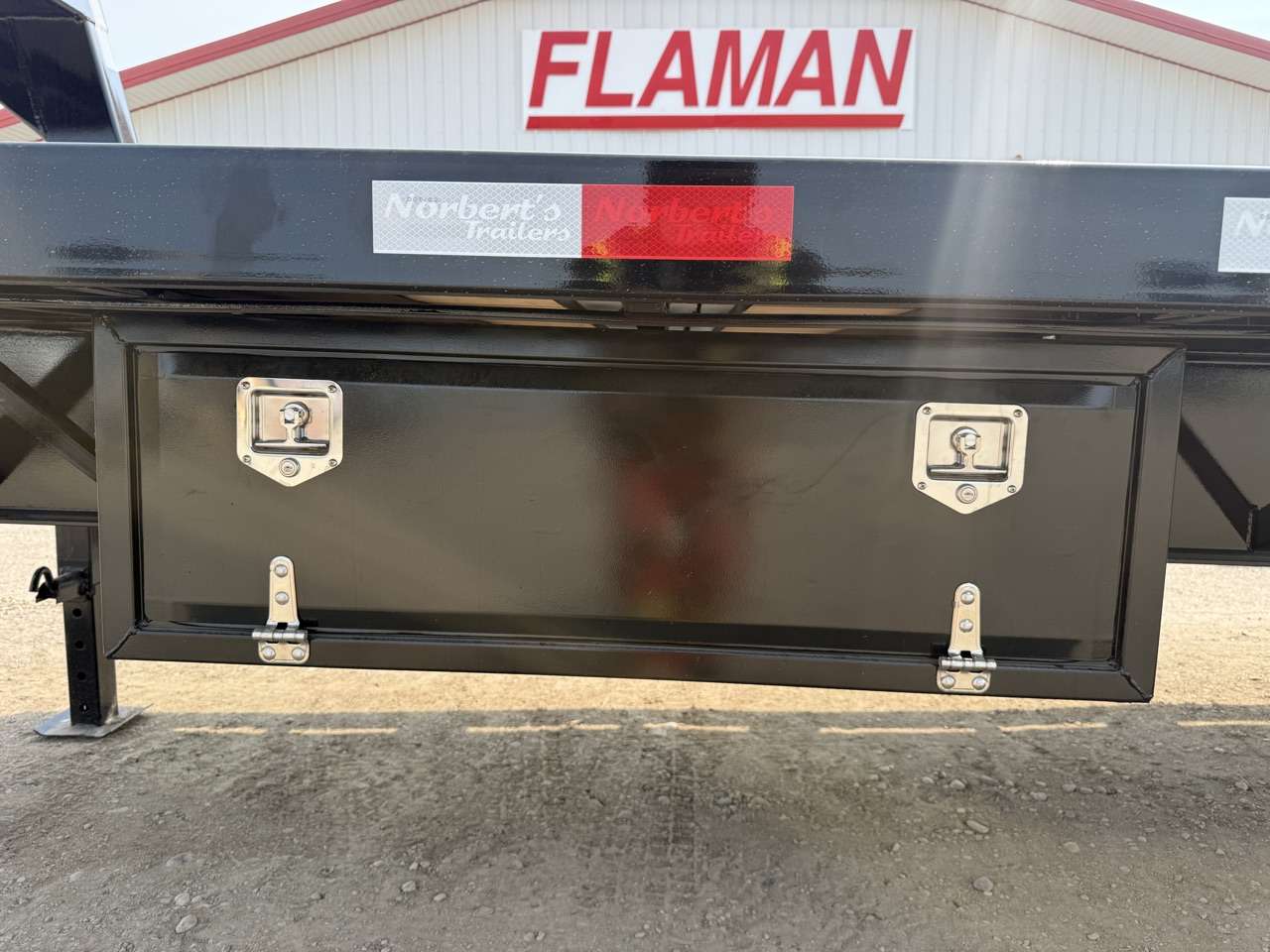 2026 Norbert 25' + 5' BT GN Flat Deck Tandem 10K Trailer