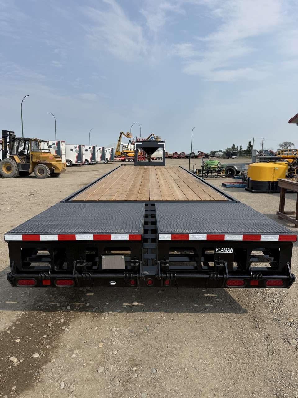 2026 Norbert 25' + 5' BT GN Flat Deck Tandem 10K Trailer