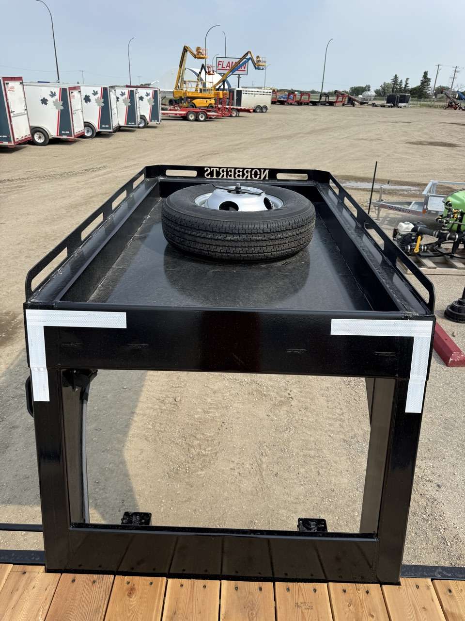 2026 Norbert 25' + 5' BT GN Flat Deck Tandem 10K Trailer