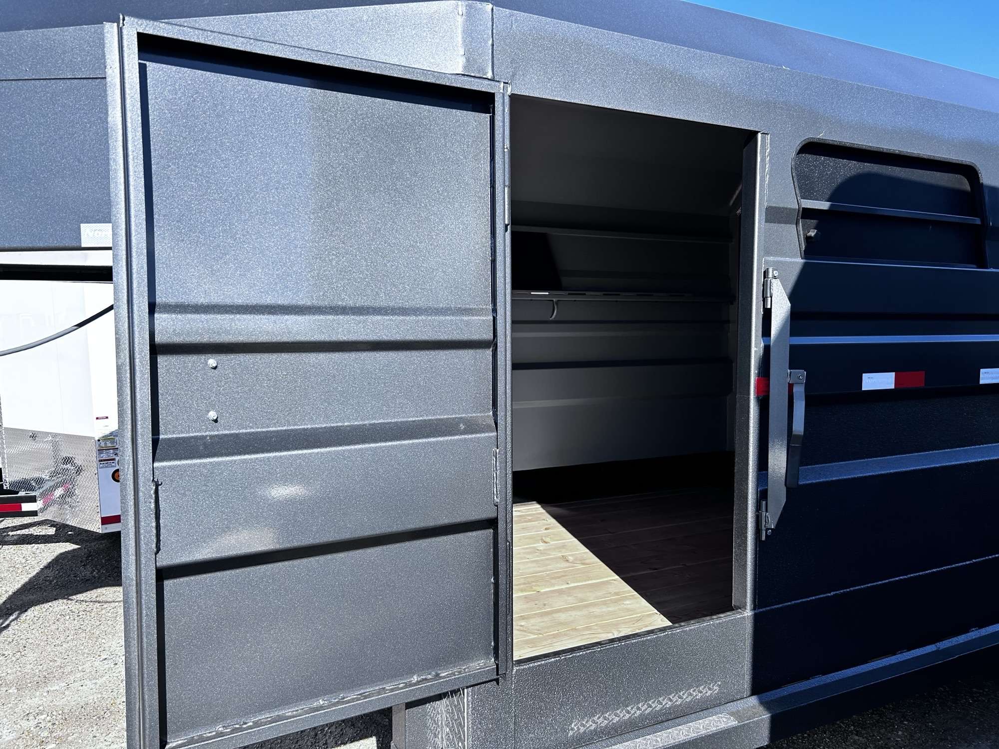 2026 Norbert 7'6" x 30' Gooseneck Livestock Trailer