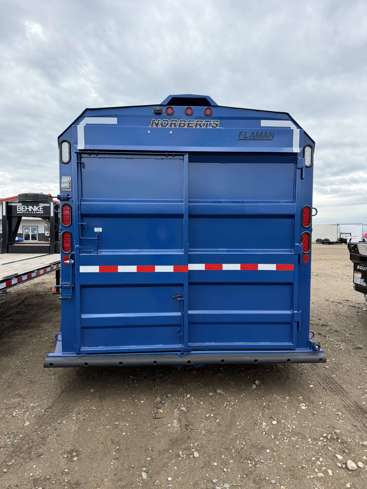2026 Norbert 7' x 16' Livestock Trailer
