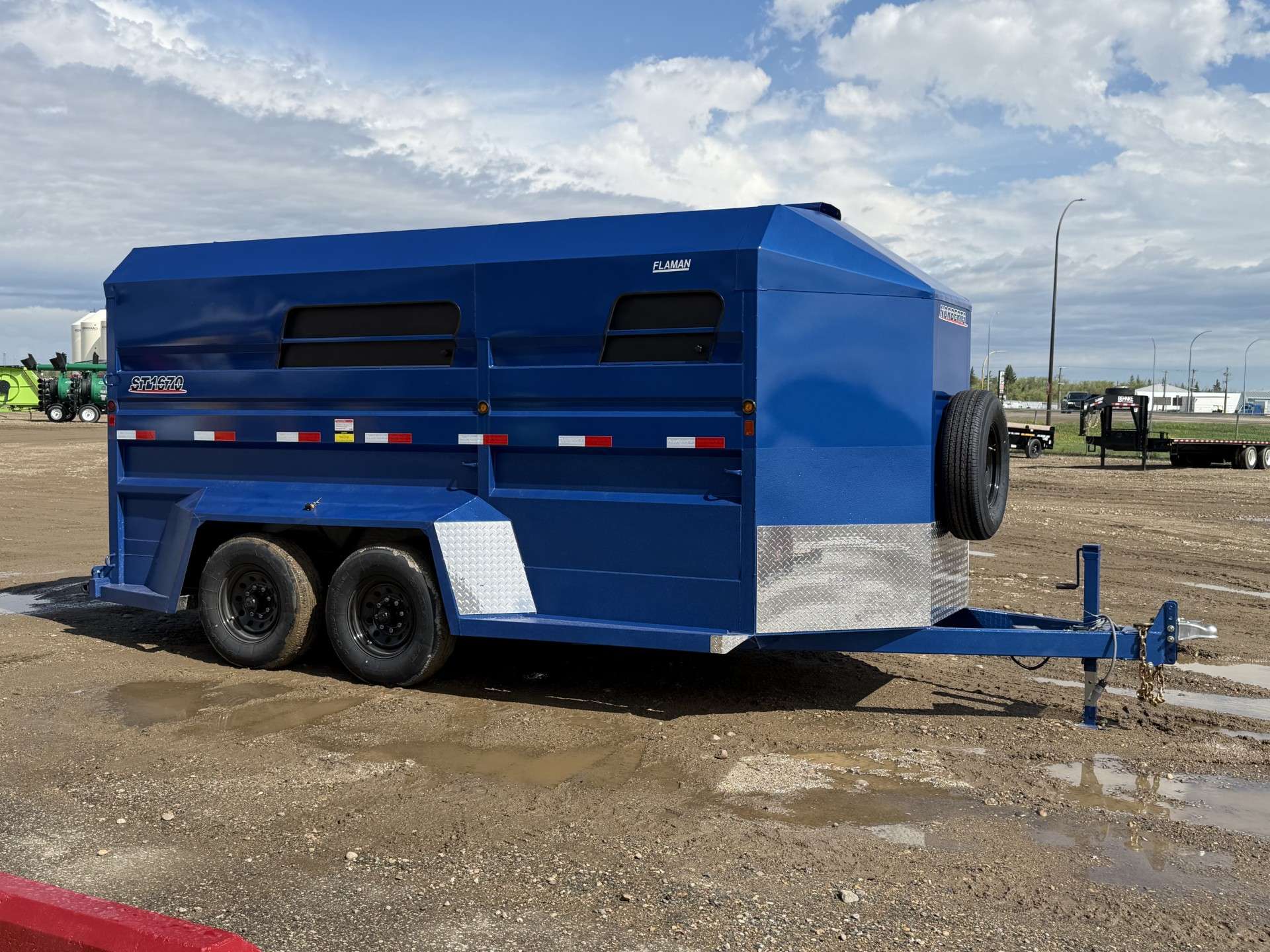 2026 Norbert 7' x 16' Livestock Trailer