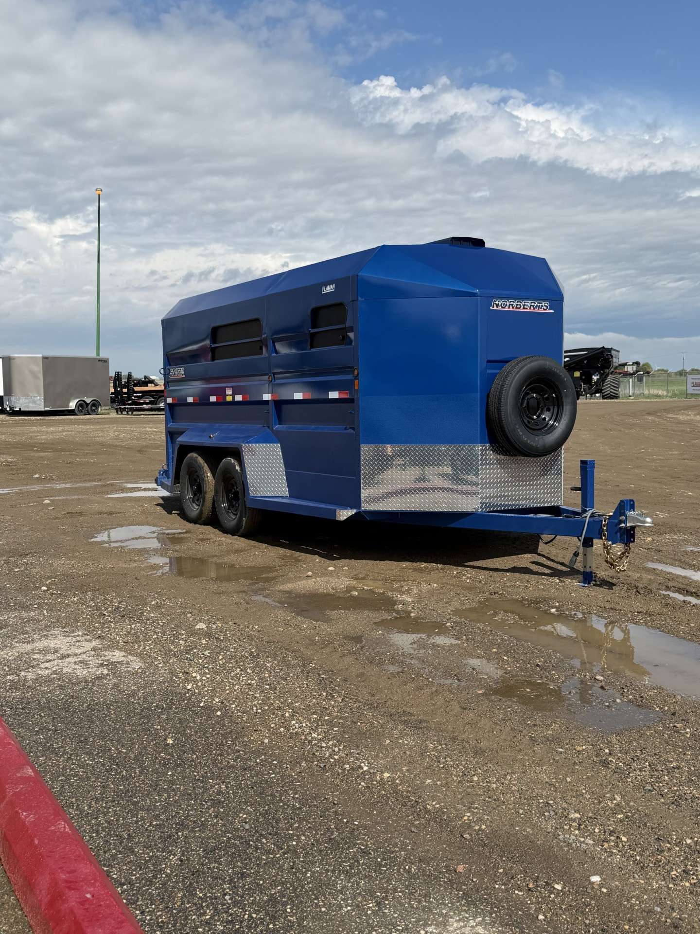 2026 Norbert 7' x 16' Livestock Trailer