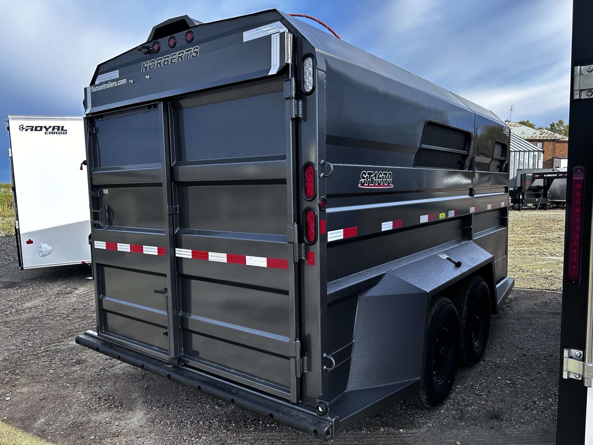 2026 Norbert 7' x 16' Livestock Trailer