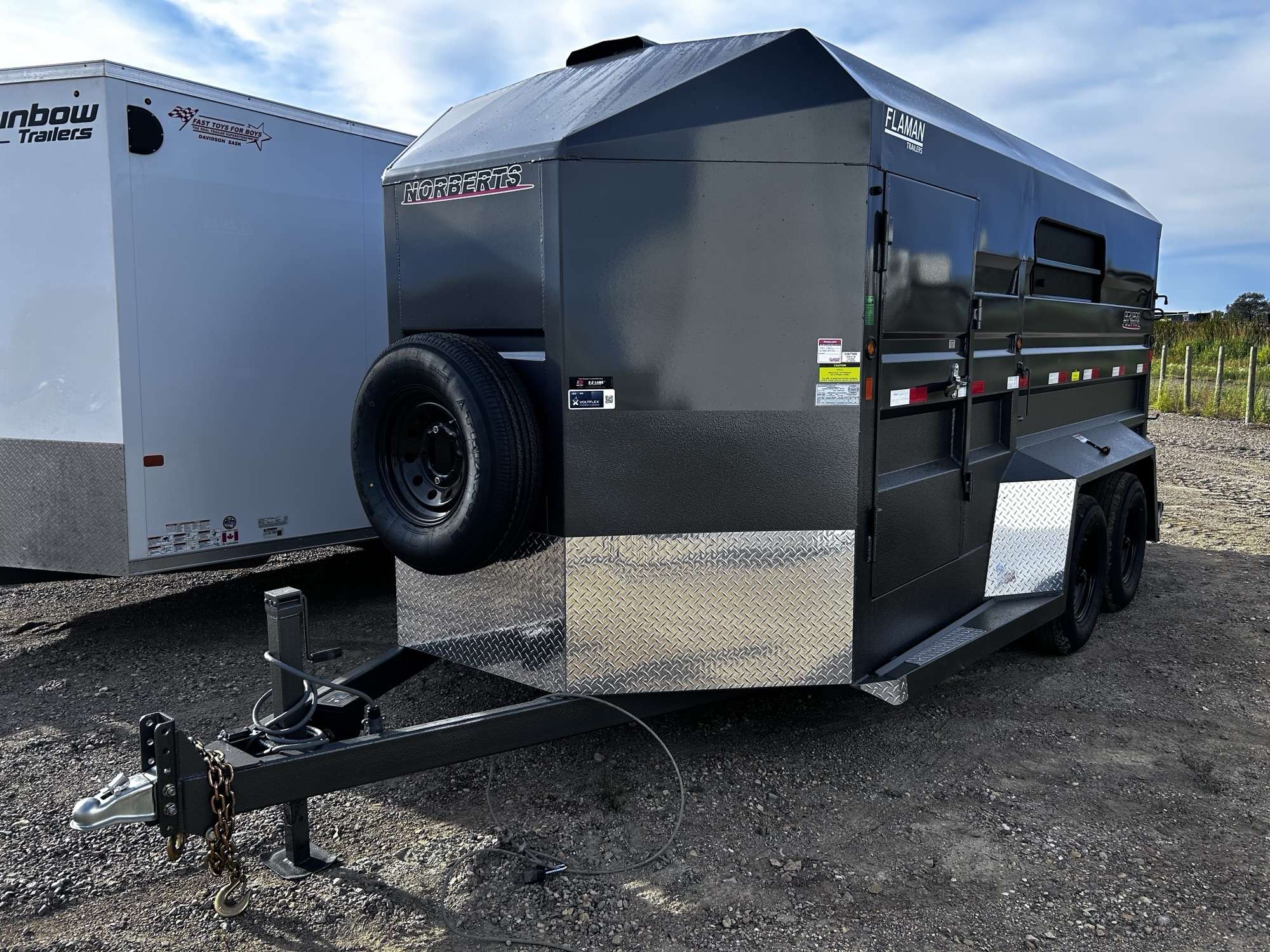 2026 Norbert 7' x 16' Livestock Trailer