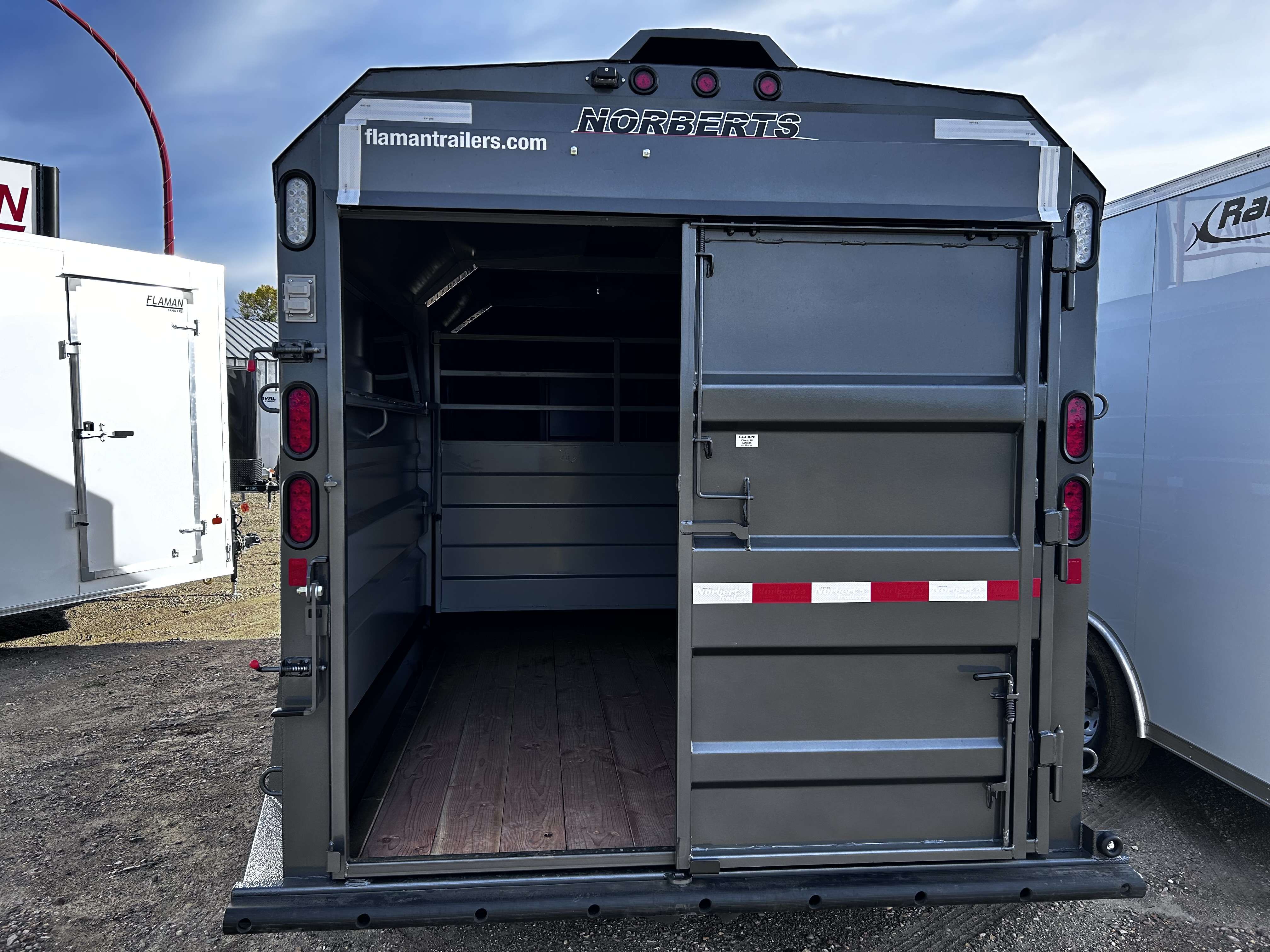 2026 Norbert 7' x 16' Livestock Trailer
