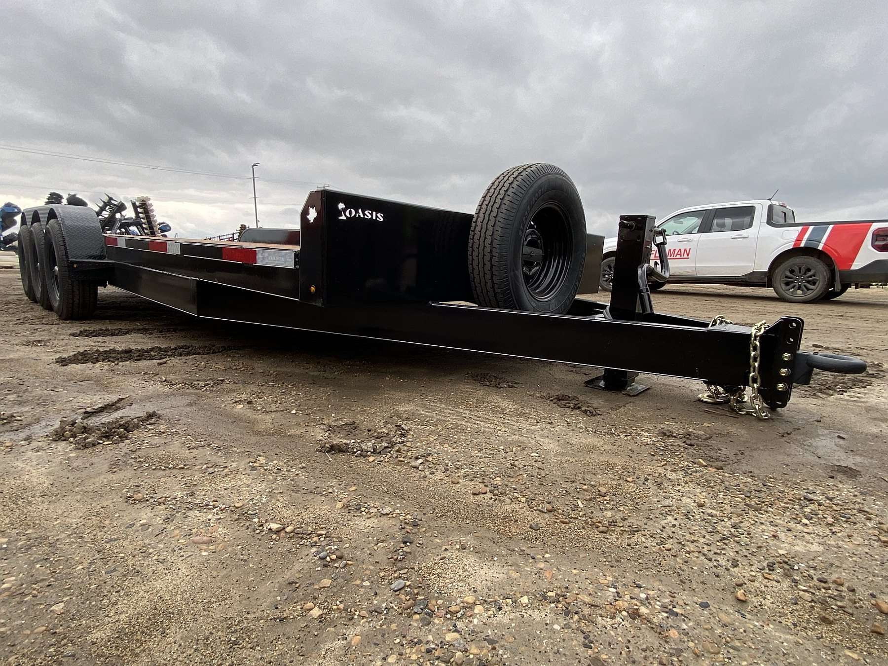 2026 Oasis 22' Tri-Axle Equipment Trailer