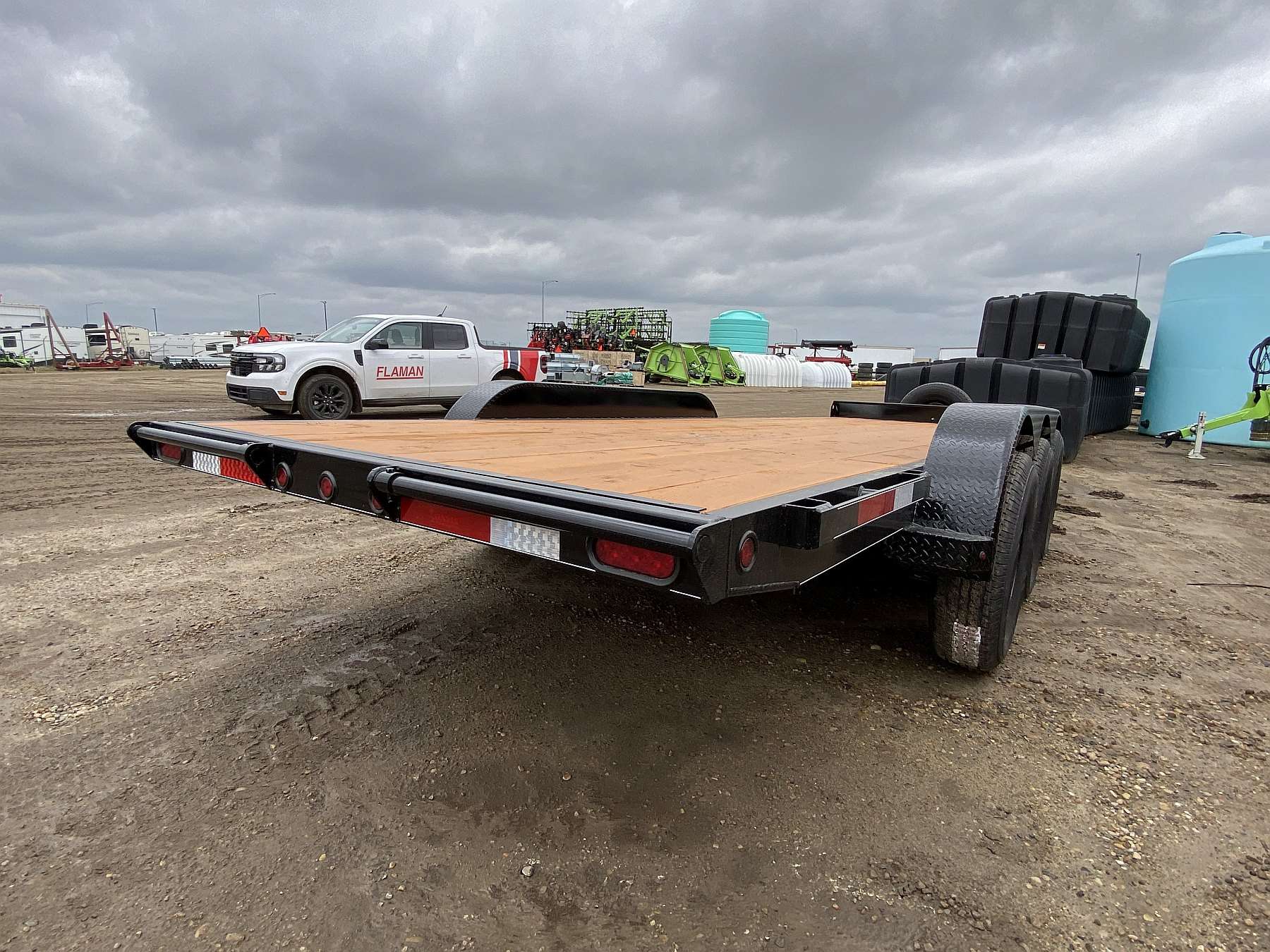 2026 Oasis 22' Tri-Axle Equipment Trailer