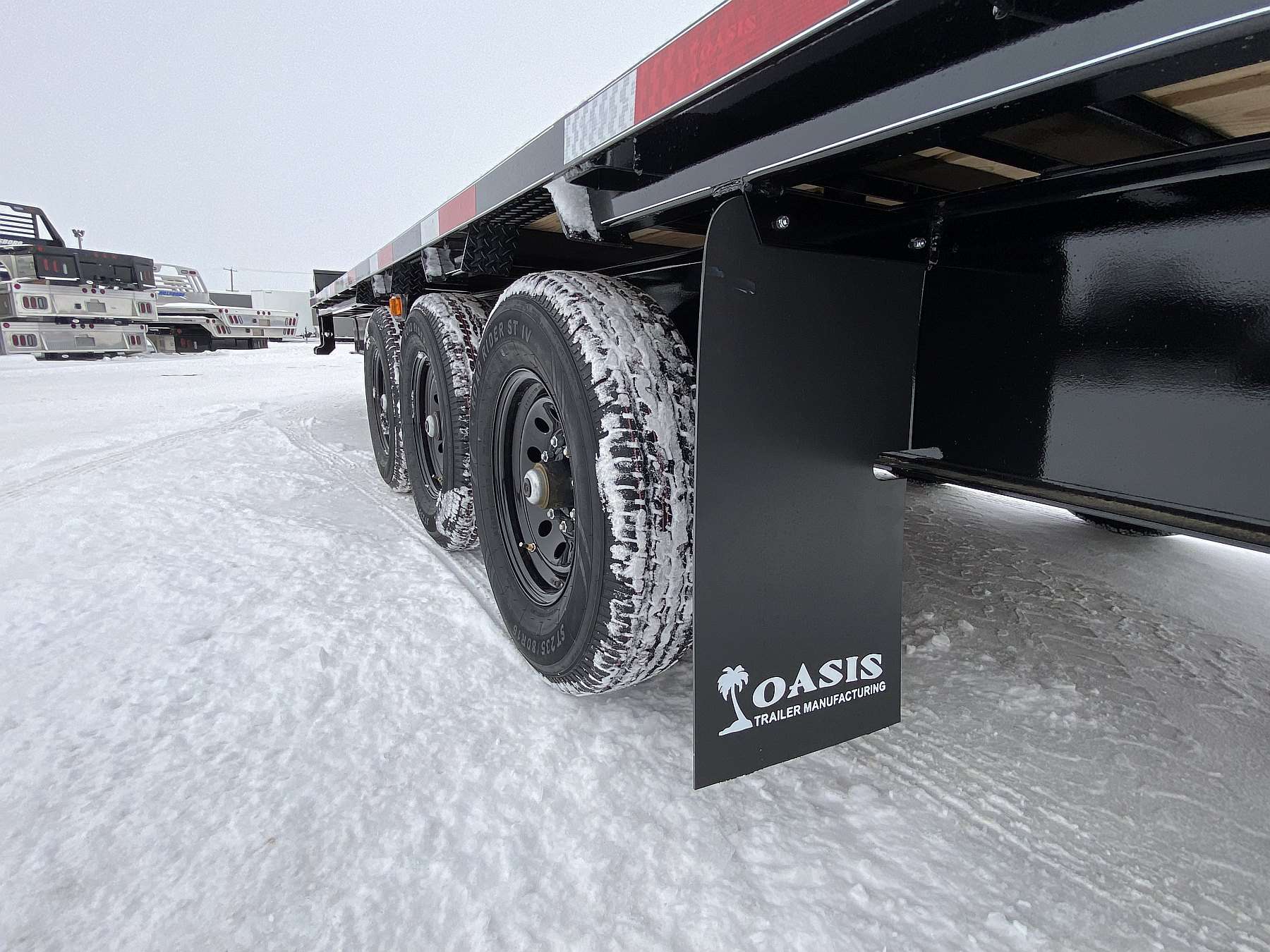 2026 Oasis 22' Tri-Axle Highboy Trailer