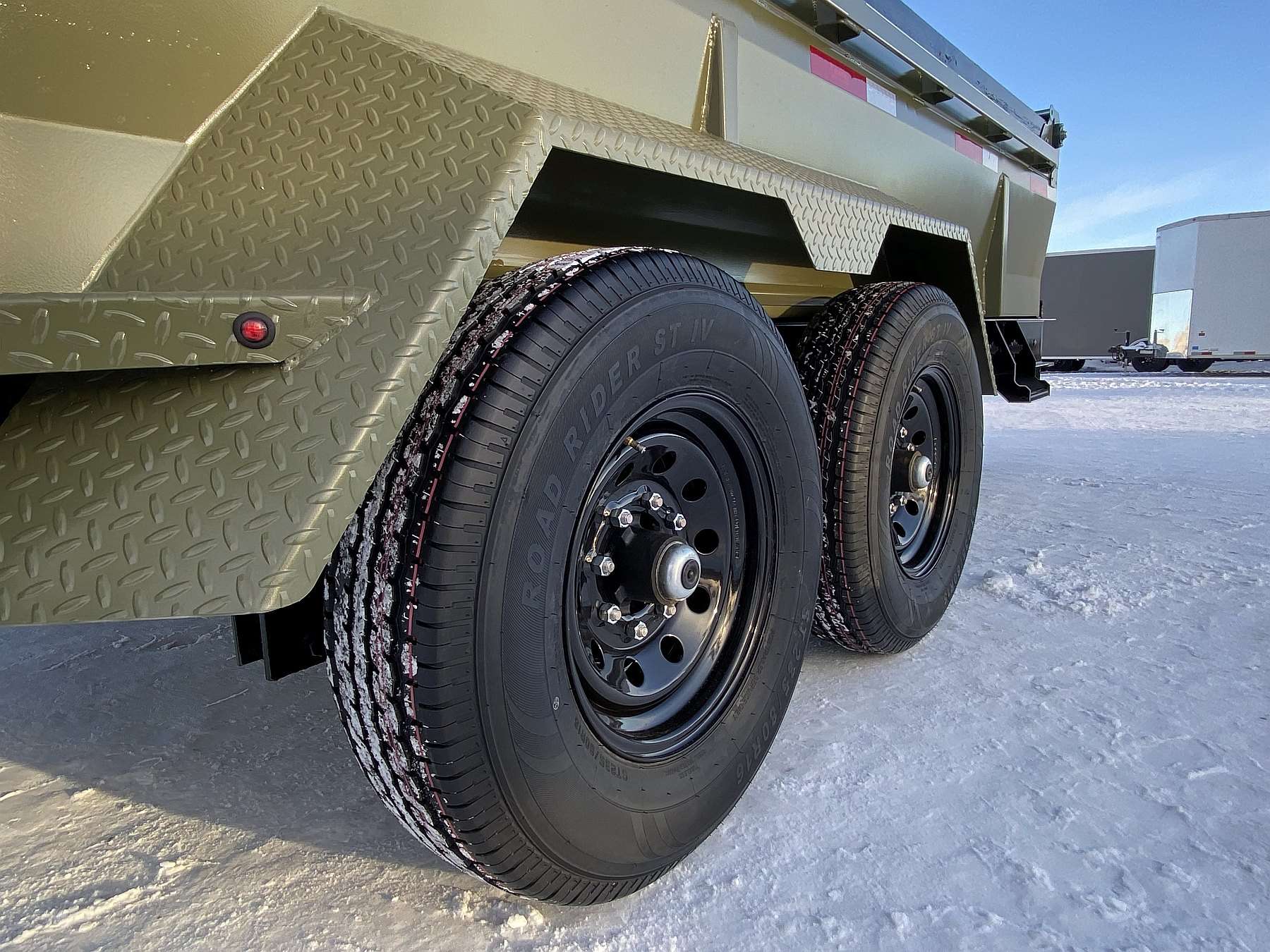 2026 Oasis 7'x14' Dump Trailer