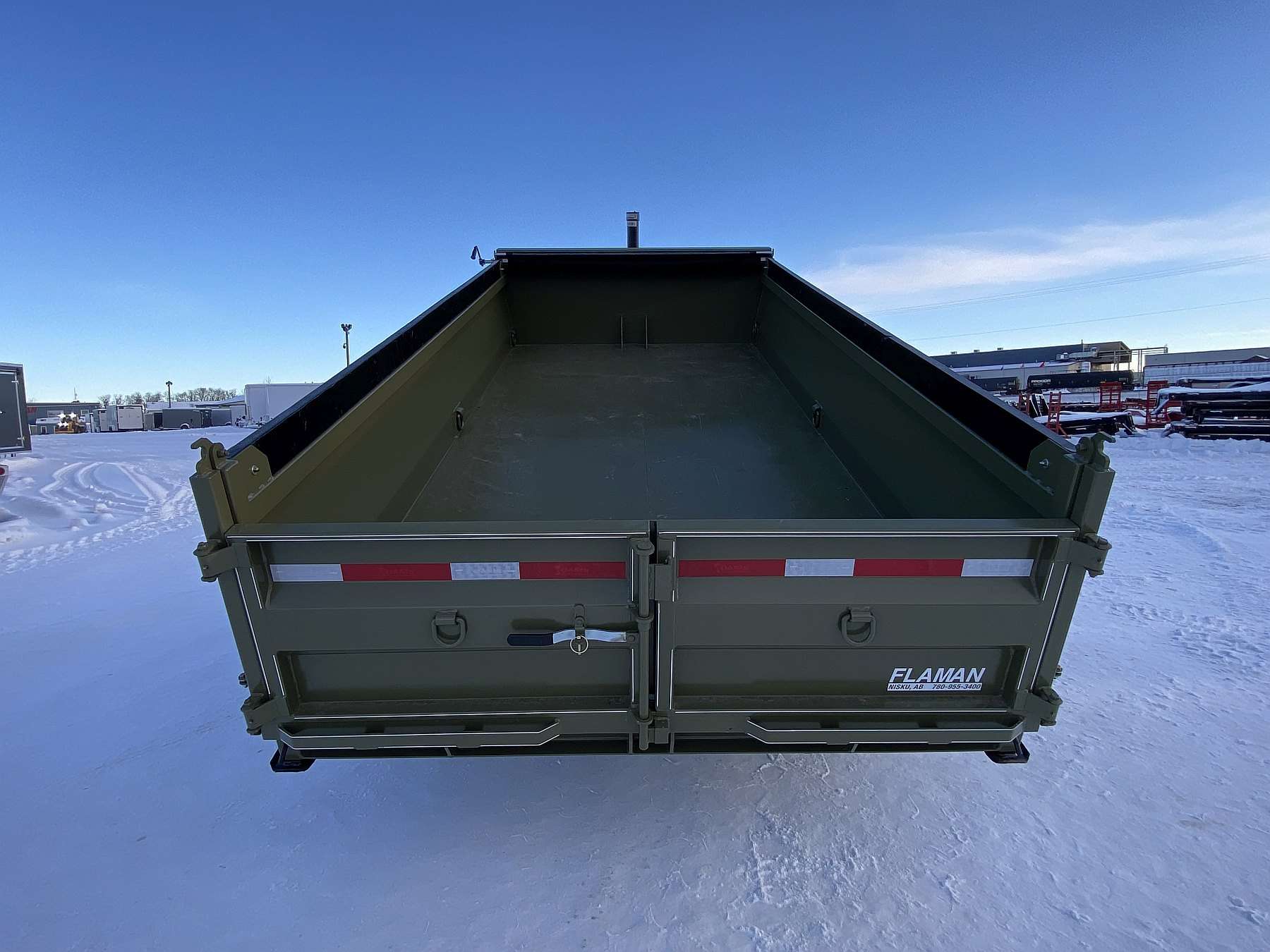 2026 Oasis 7'x14' Dump Trailer