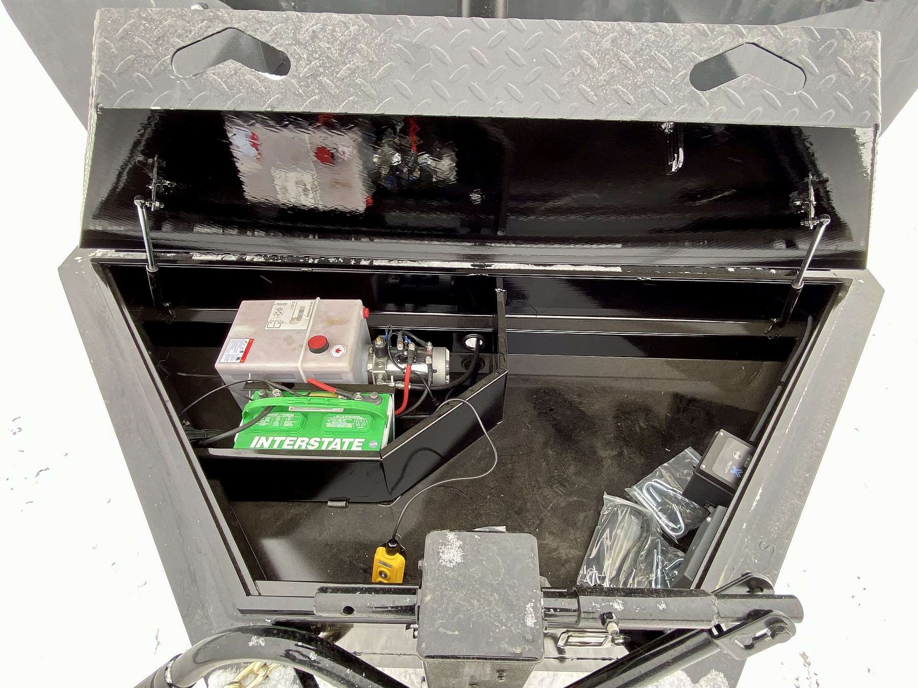 2026 Oasis 7'x14' Telescopic Lift Dump Trailer