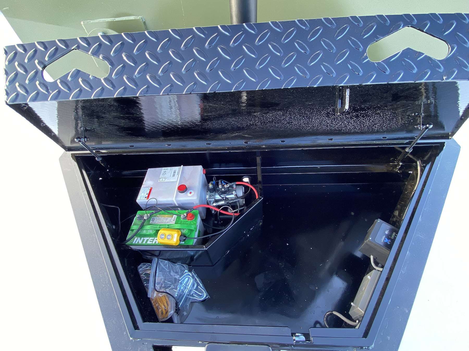 2026 Oasis 7'x14' Telescopic Lift Dump Trailer