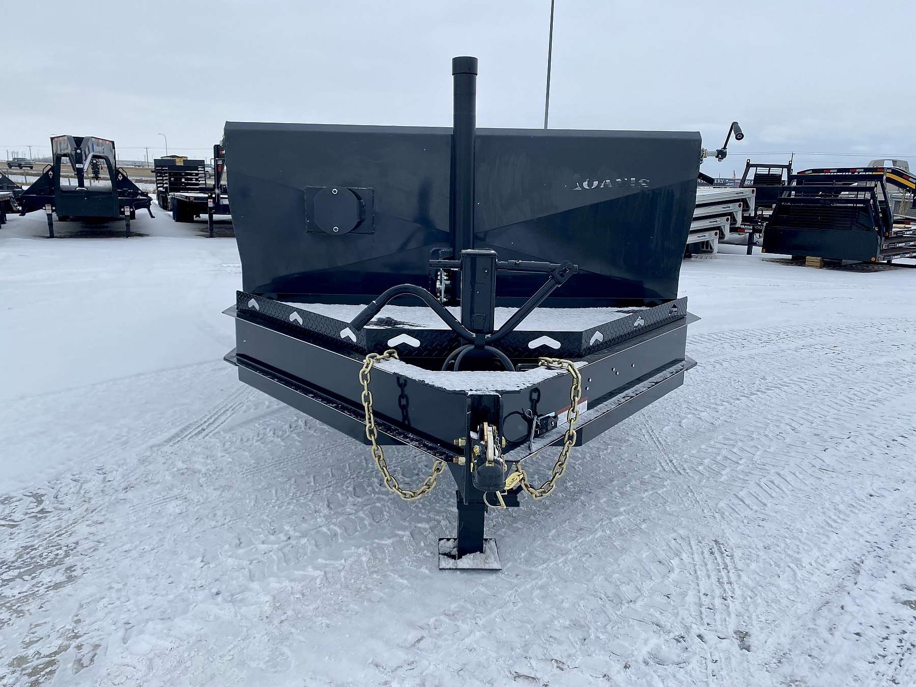 2026 Oasis 7'x14' Telescopic Lift Dump Trailer