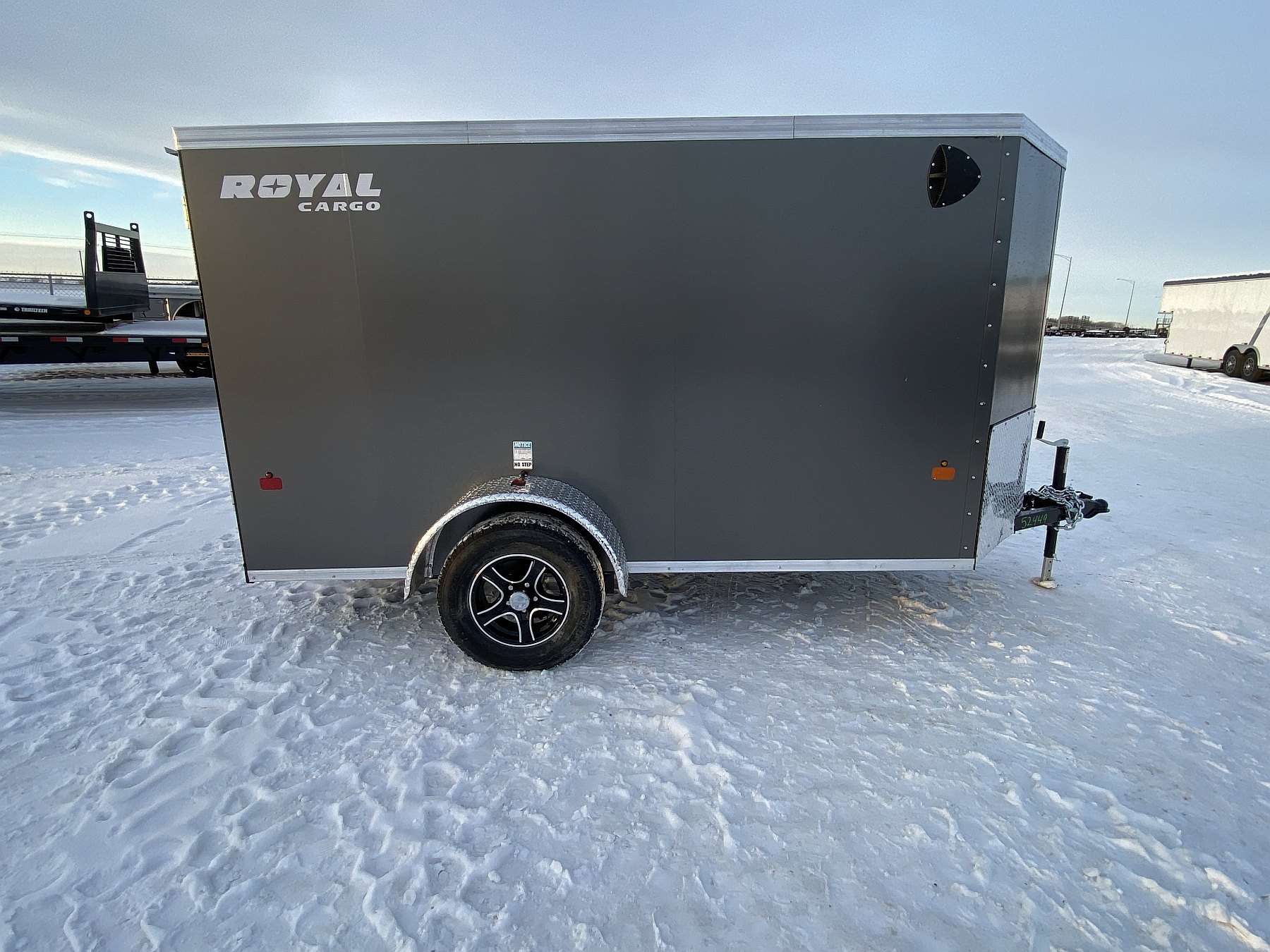 2026 Royal 5'x12' Enclosed Cargo w/ Aluminum Wheels