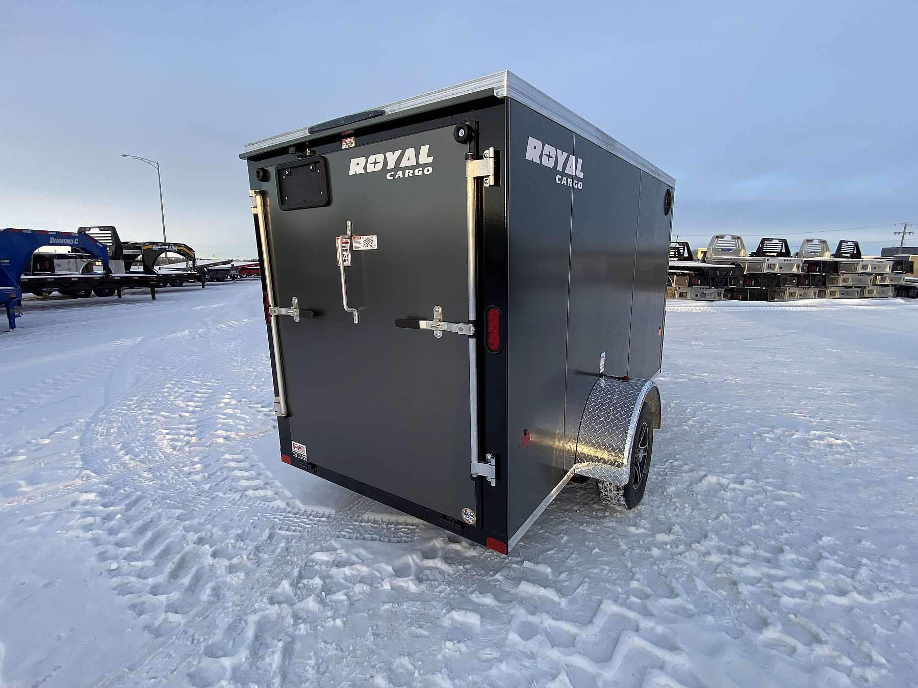 2026 Royal 5'x12' Enclosed Cargo w/ Aluminum Wheels