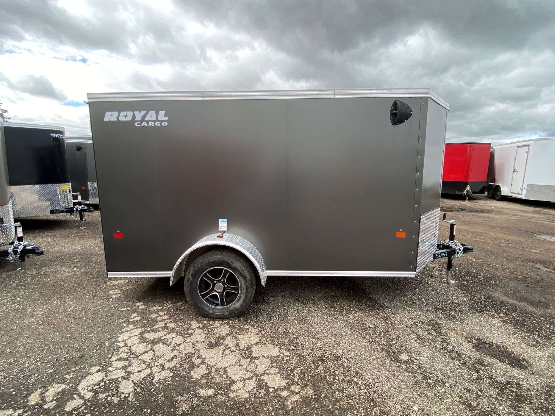 2026 Royal 5'x12' Enclosed Cargo w/ Aluminum Wheels