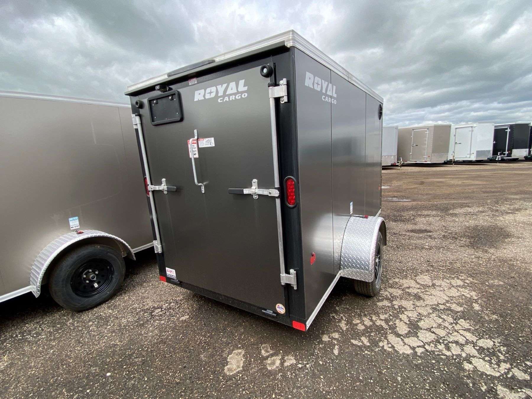 2026 Royal 5'x12' Enclosed Cargo w/ Aluminum Wheels